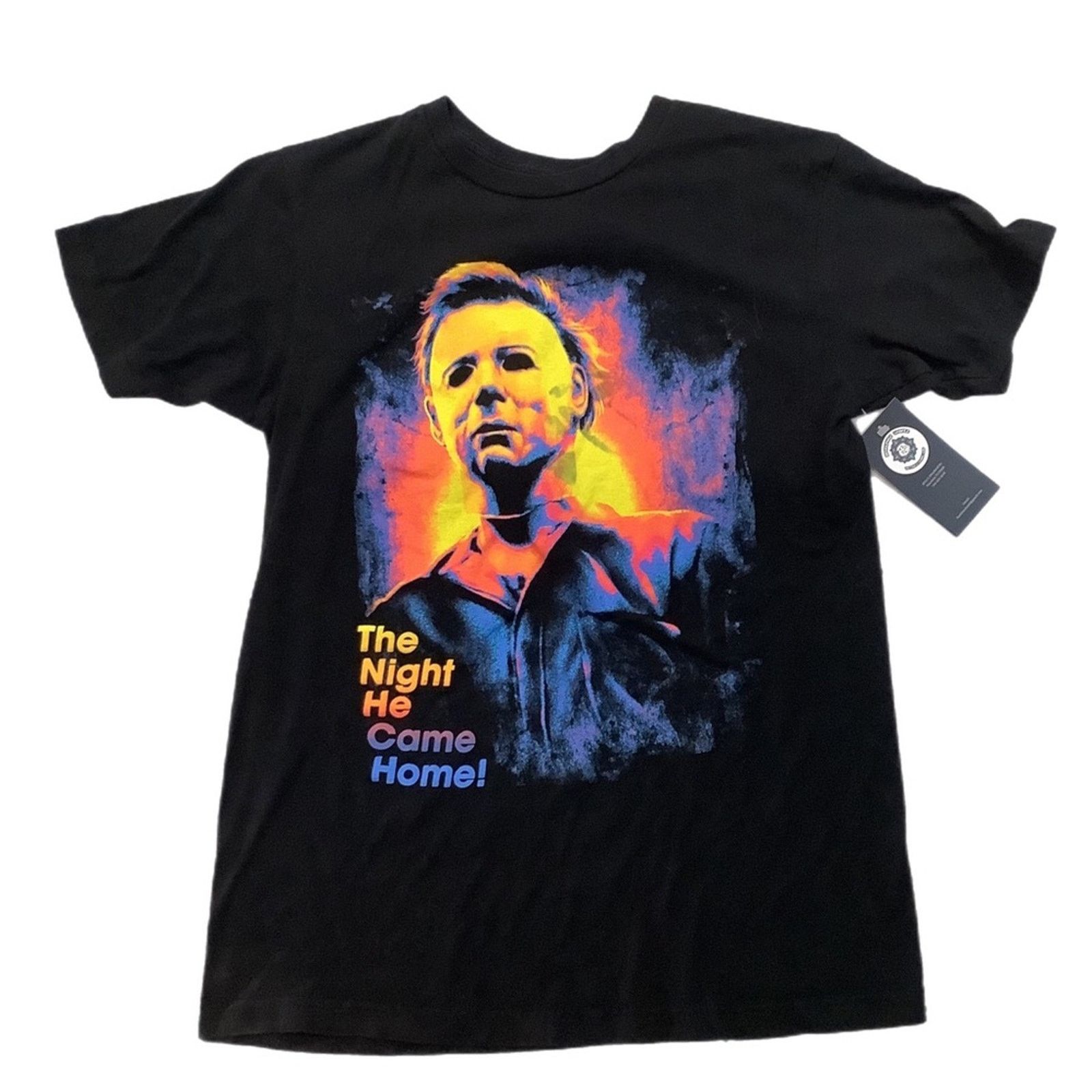 Vintage Halloween “The night he came home” t-shirt Size US M / EU 48-50 / 2 - 1 Thumbnail