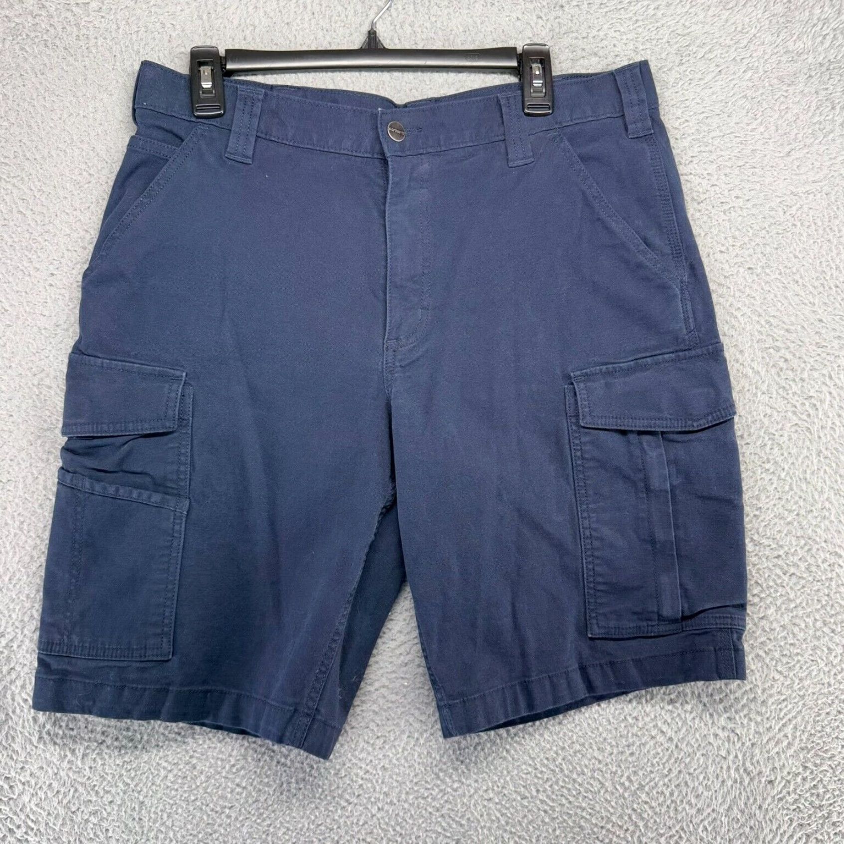 Carhartt men’s navy blue cargo outlet shorts 34