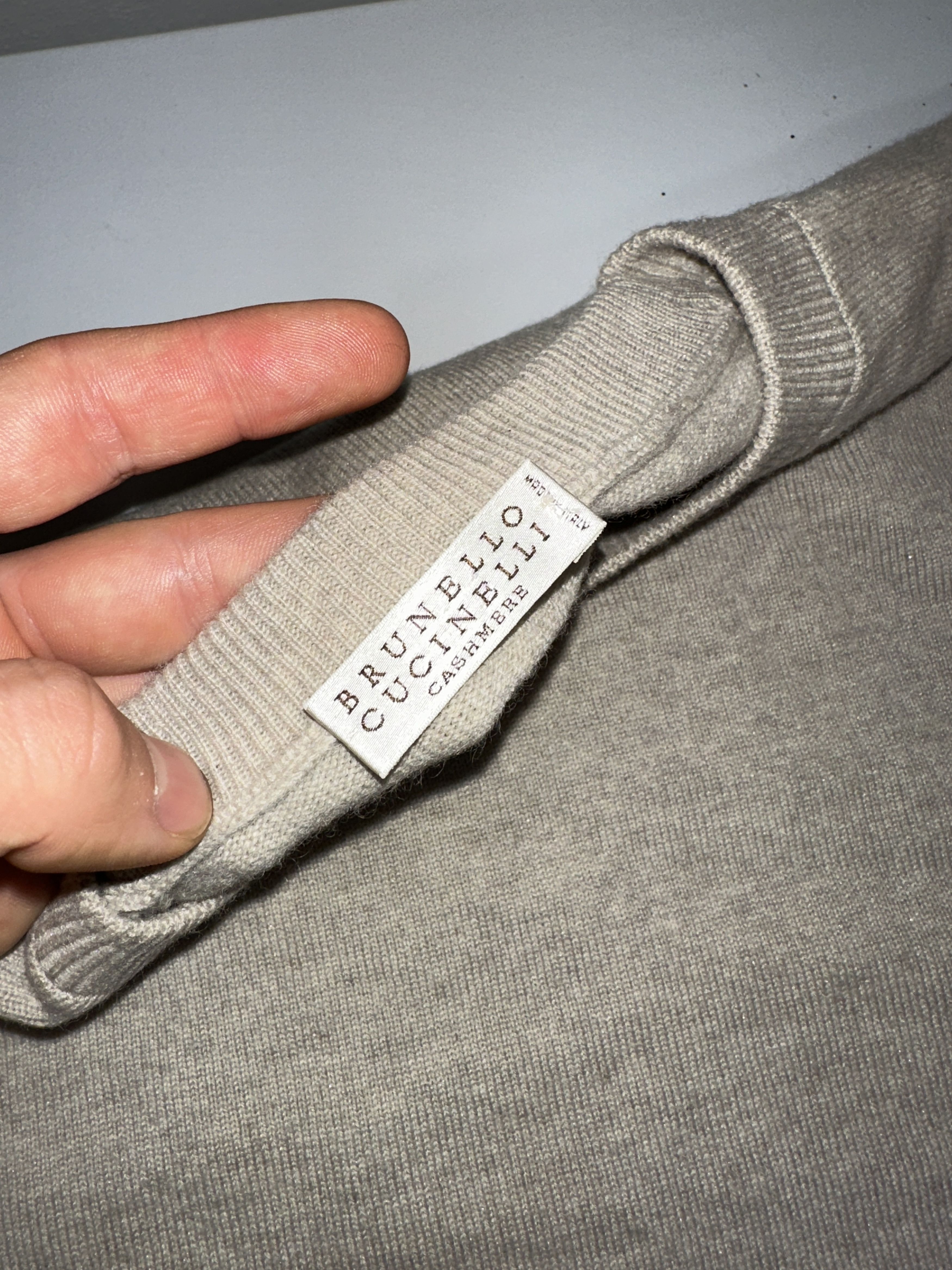 Brunello Cucinelli Brunello Cucinelli Sweater Open Side-Split Hem Size M L Size L / US 10 / IT 46 - 4 Thumbnail