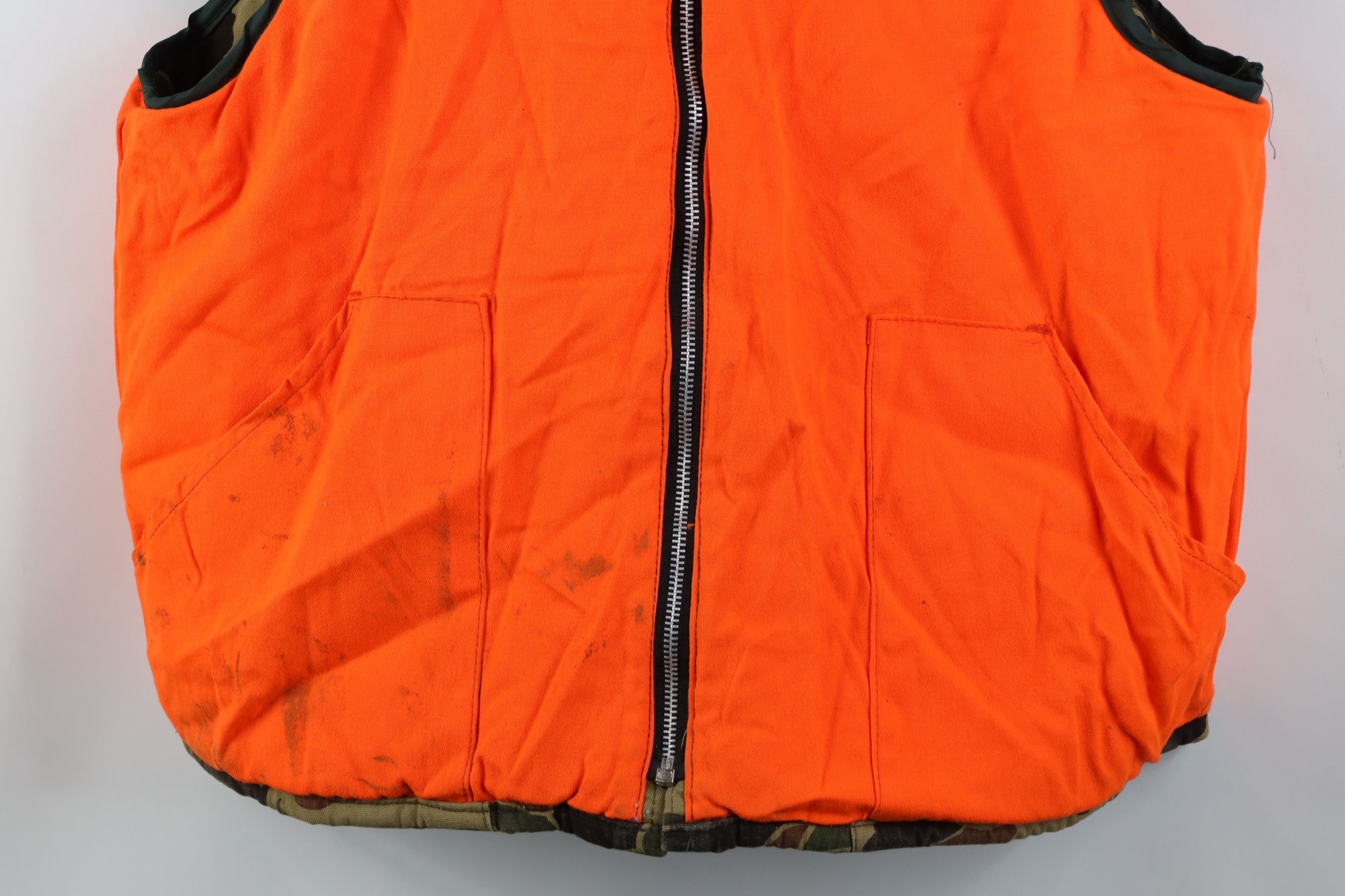 Vintage Vintage 70s Streetwear Reversible Canvas Puffer Vest Size US L / EU 52-54 / 3 - 13 Thumbnail