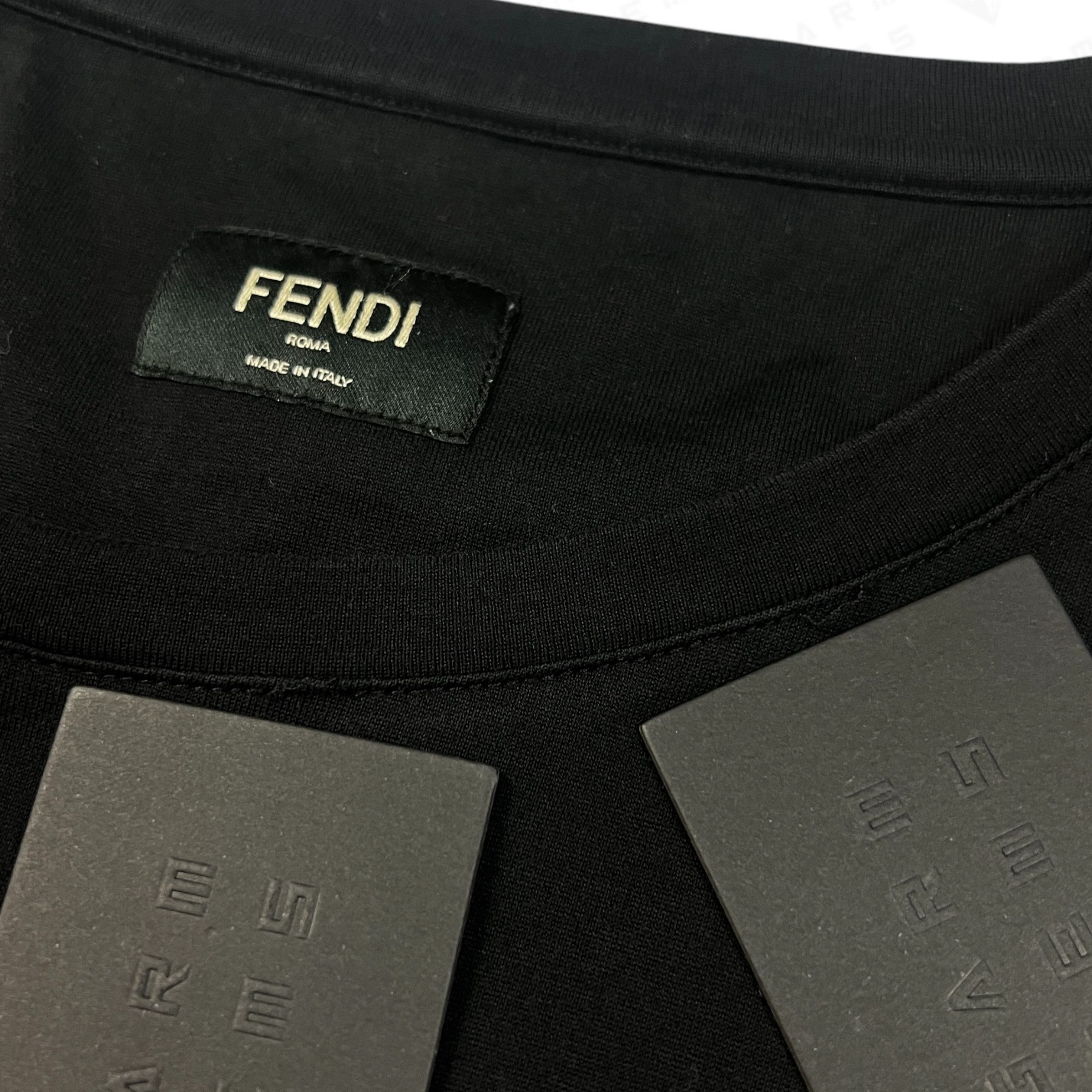 Fendi Fendi Fiend Demon T-Shirt Size US XL / EU 56 / 4 - 5 Thumbnail