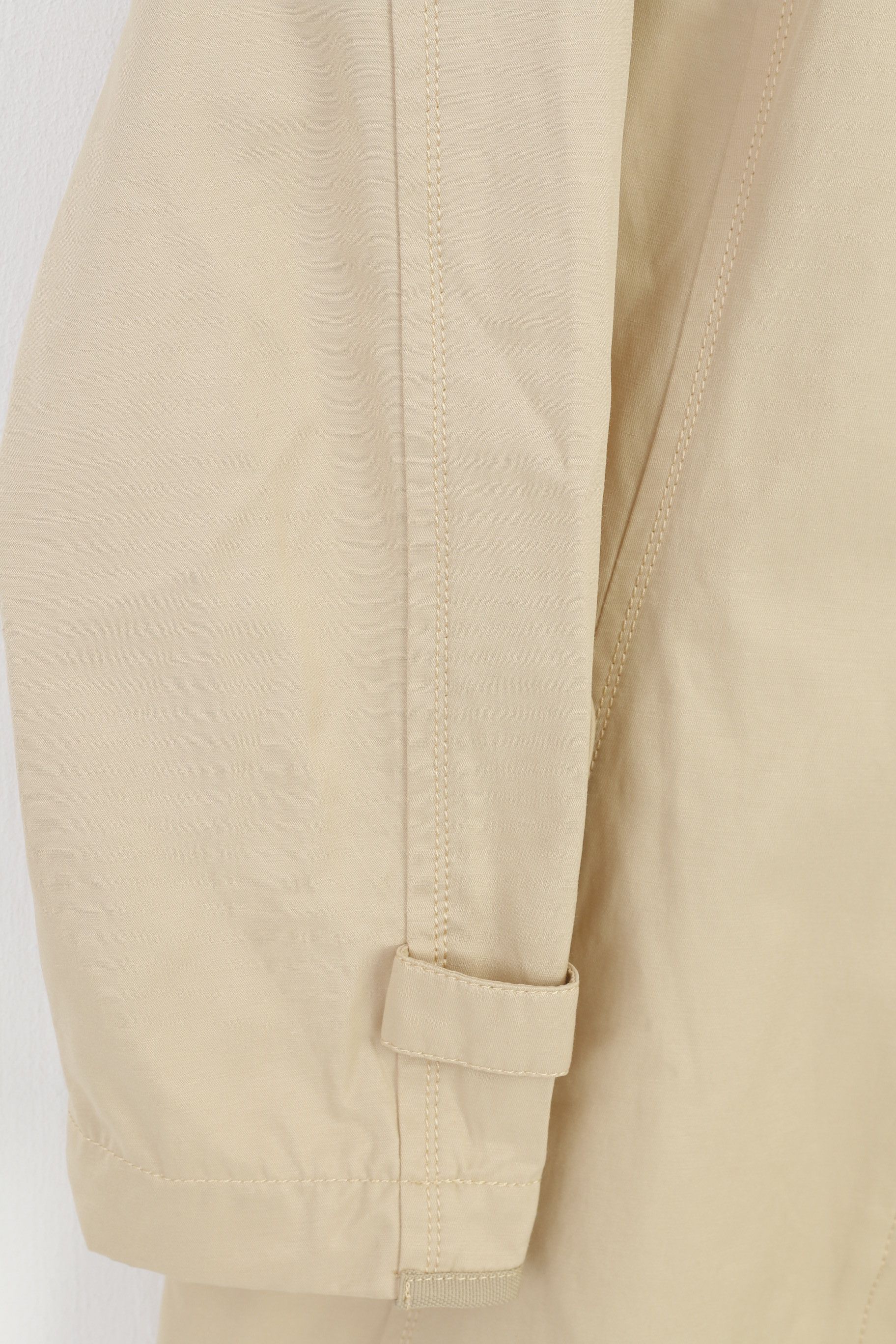 Vintage Clarina Collection Women 40 M Coat Beige Full Zipper 4518 Size S / US 4 / IT 40 - 4 Thumbnail