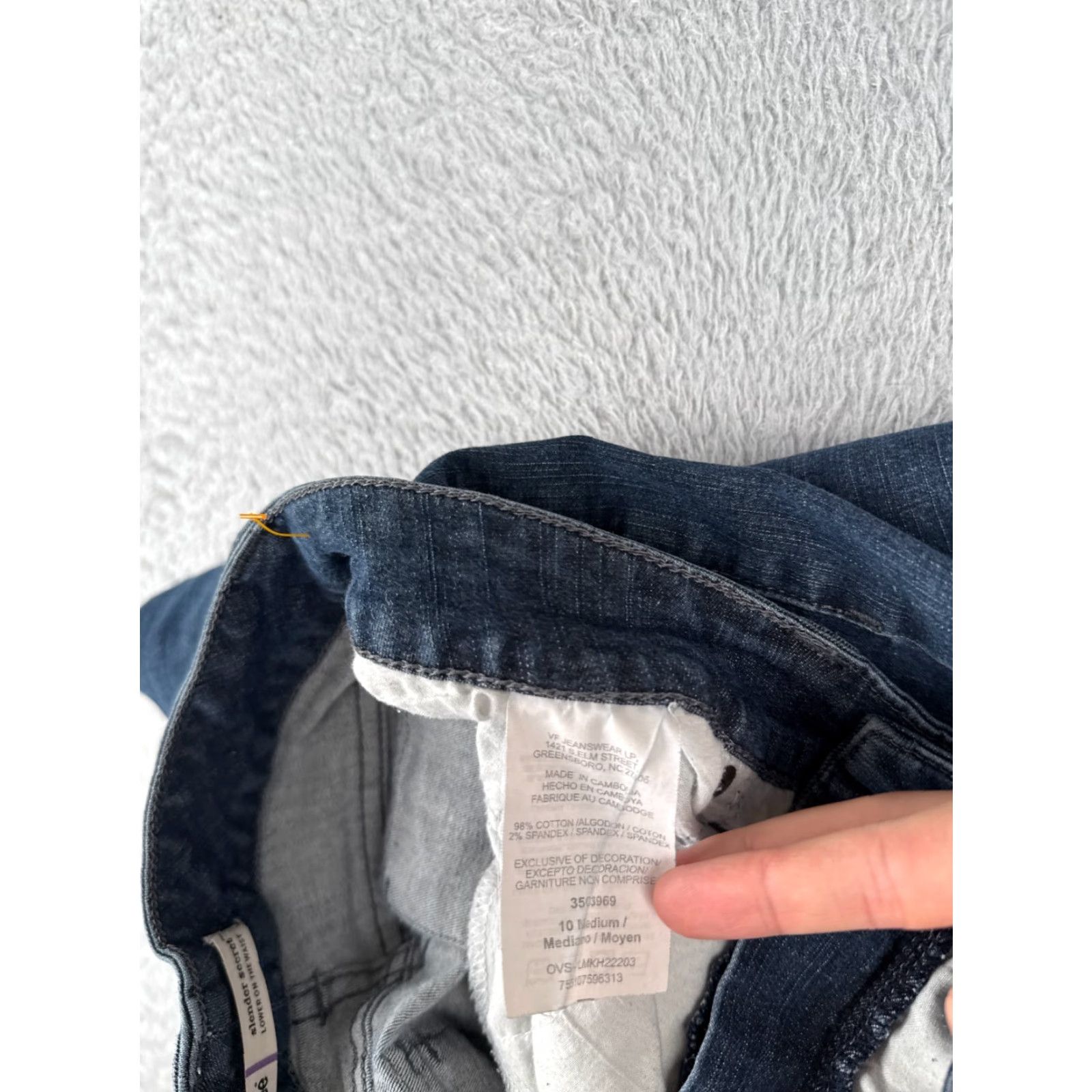 Lee VINTAGE Lee Jeans Women 10 Bootcut Denim Mid Rise 29in Waist Distressed Cotton Blend Womens Size 32" / US 10 / IT 46 - 7 Thumbnail