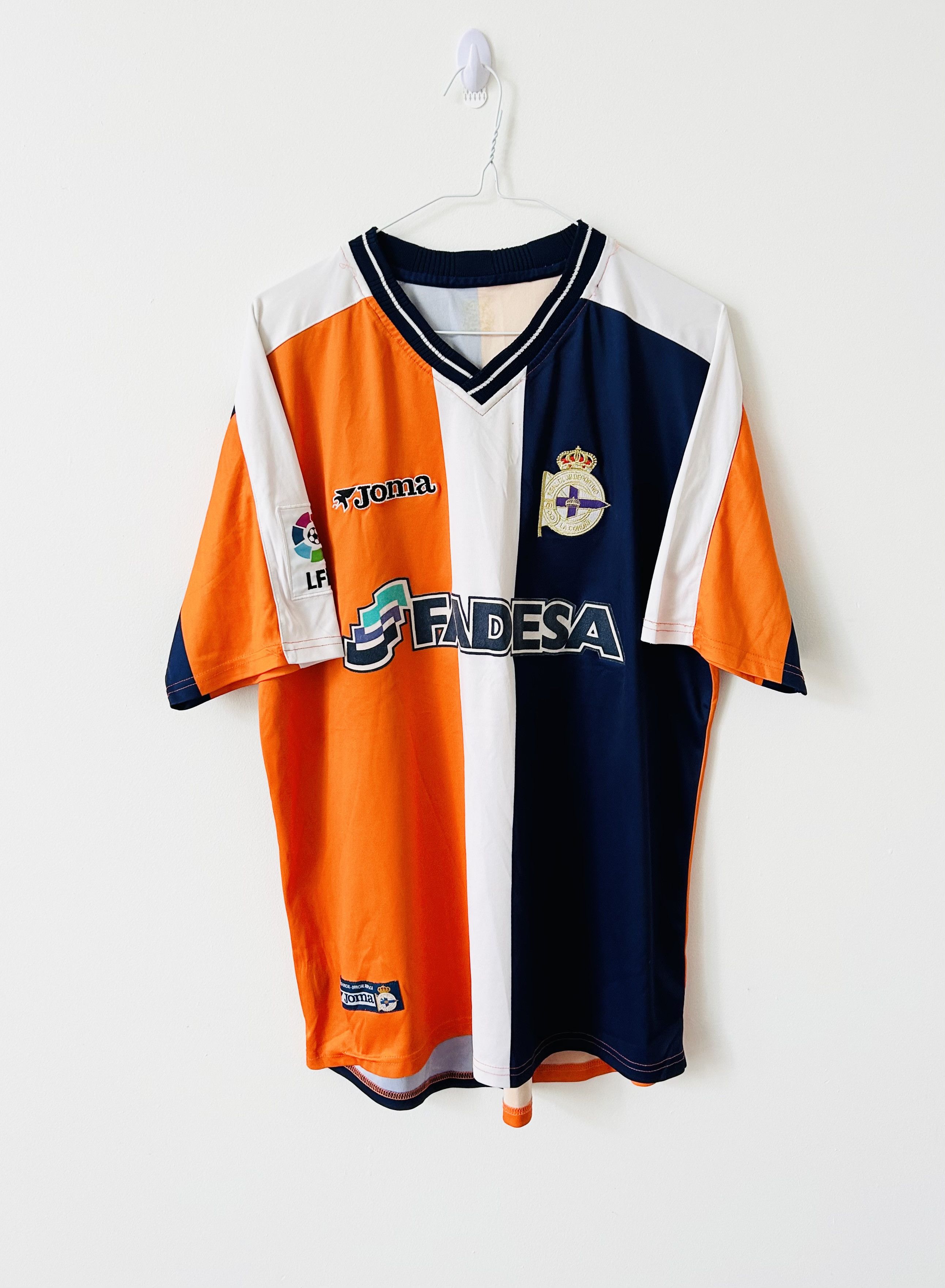 Joma × Vintage Deportivo la coruna 2003/04 european away Size US L / EU 52-54 / 3 - 1 Thumbnail
