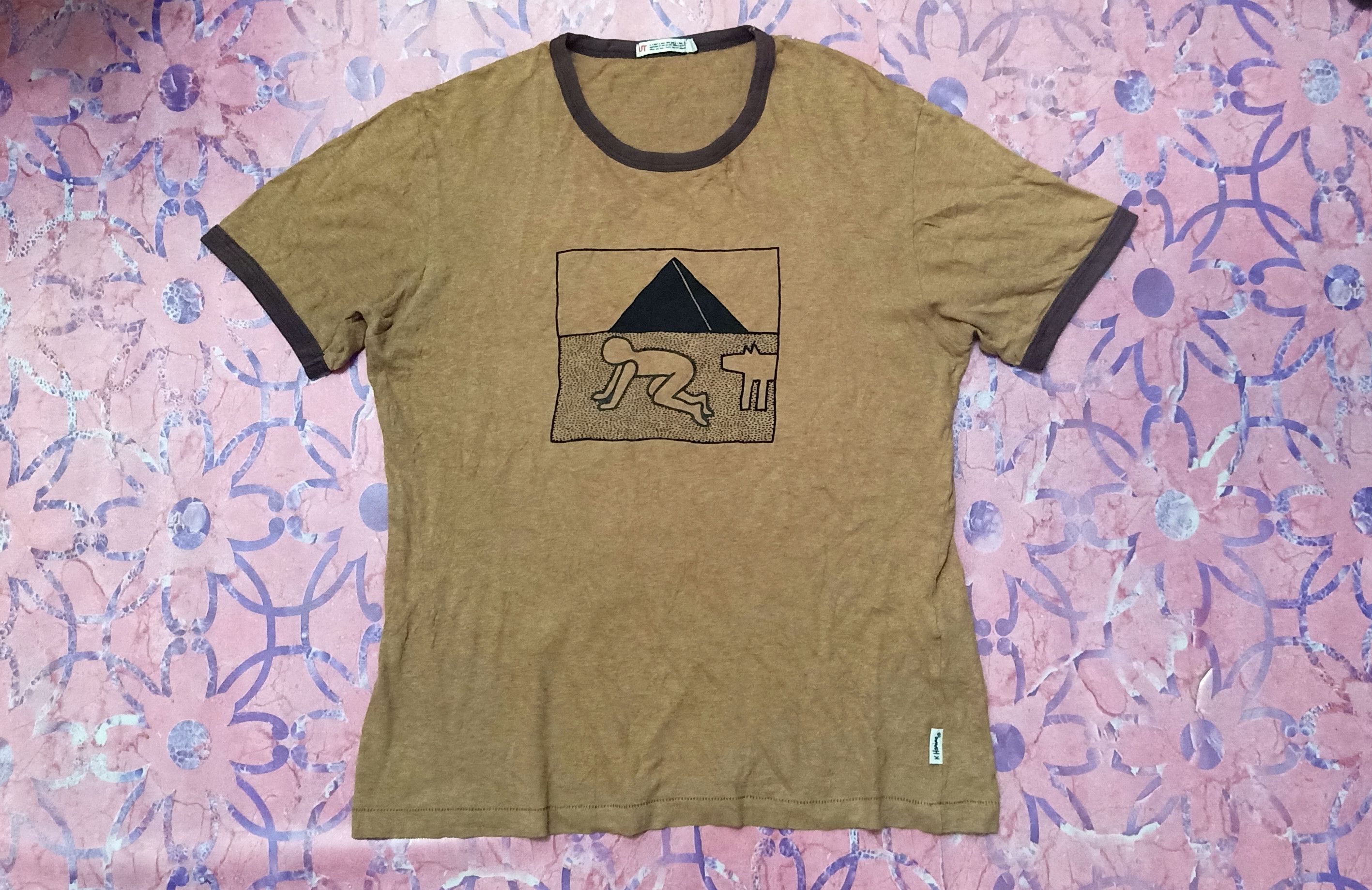 Japanese Brand × Keith Haring × Uniqlo Uniqlo Keith Haring rare design Size US S / EU 44-46 / 1 - 1 Thumbnail