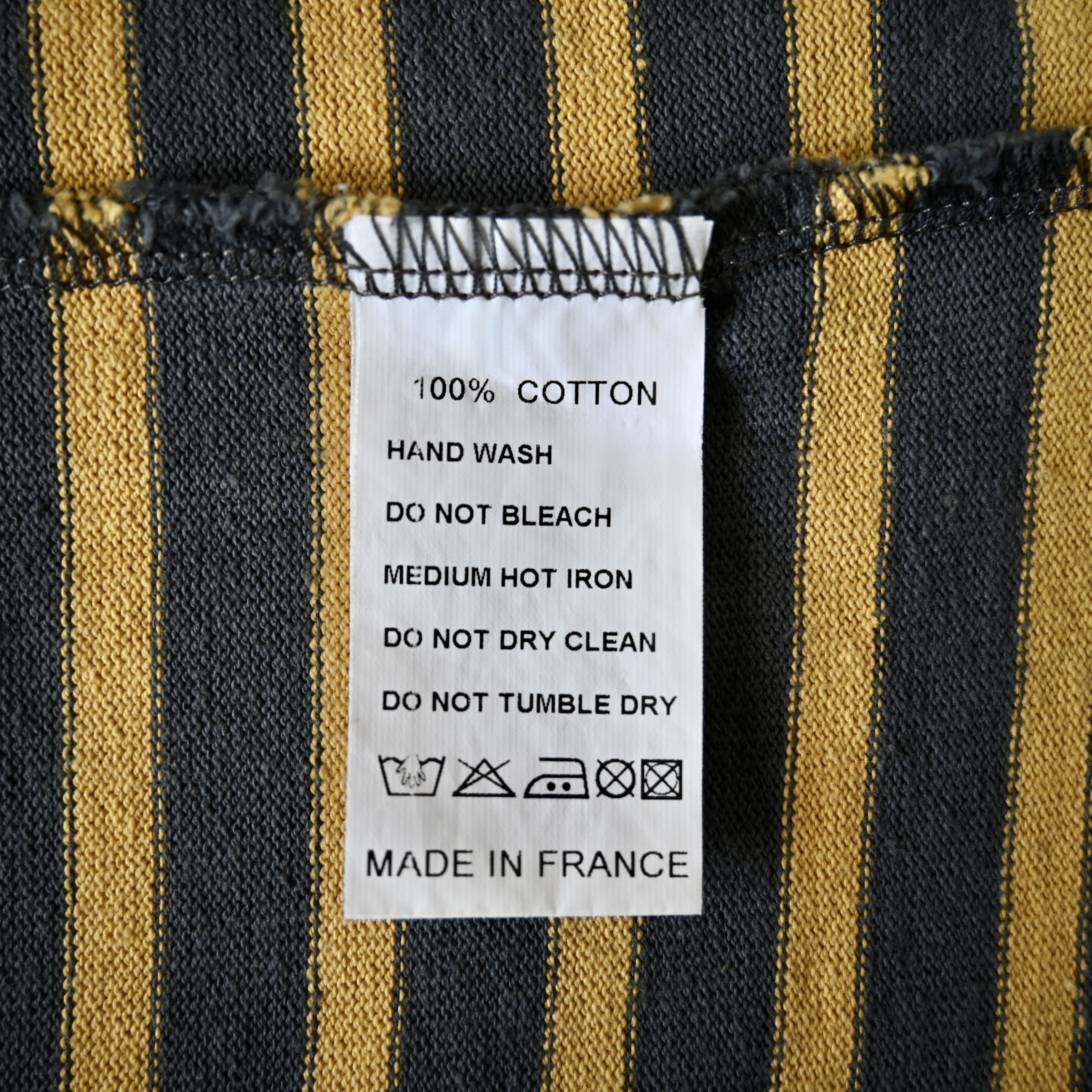 Orcival Orcival heavyweight cotton breton basque shirt, size 3 Size US S / EU 44-46 / 1 - 8 Thumbnail