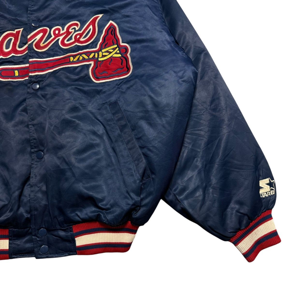 MLB Vintage Starter MLB Atlanta Braves Jacket Size US M / EU 48-50 / 2 - 5 Thumbnail
