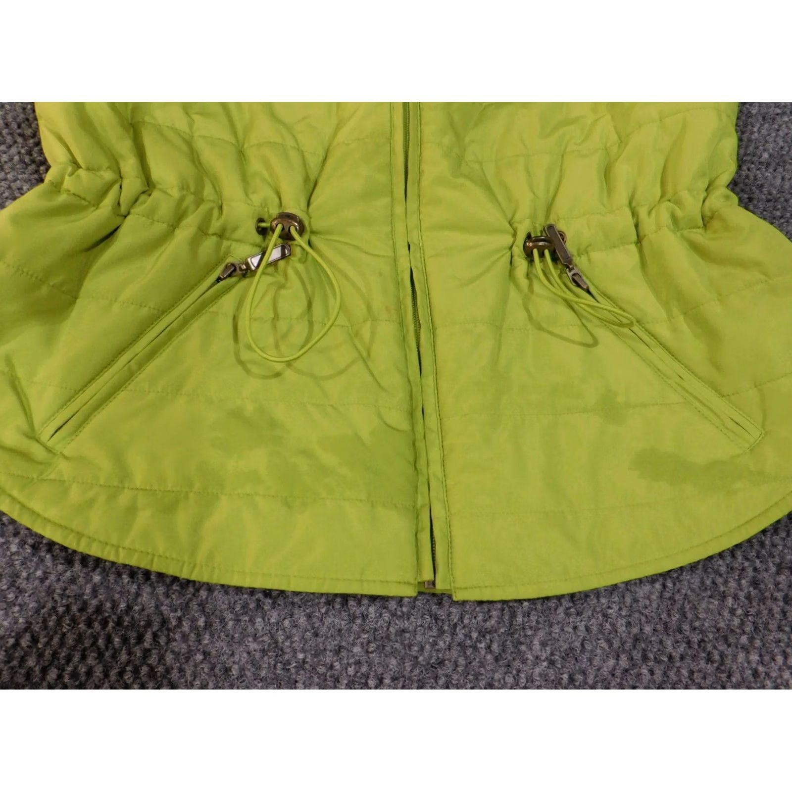 Coldwater Creek Coldwater Creek Vest Women Medium Green Zip Lined Polyester Softshell Puffer Jacket Hip Hop Style Size M / US 6-8 / IT 42-44 - 6 Thumbnail
