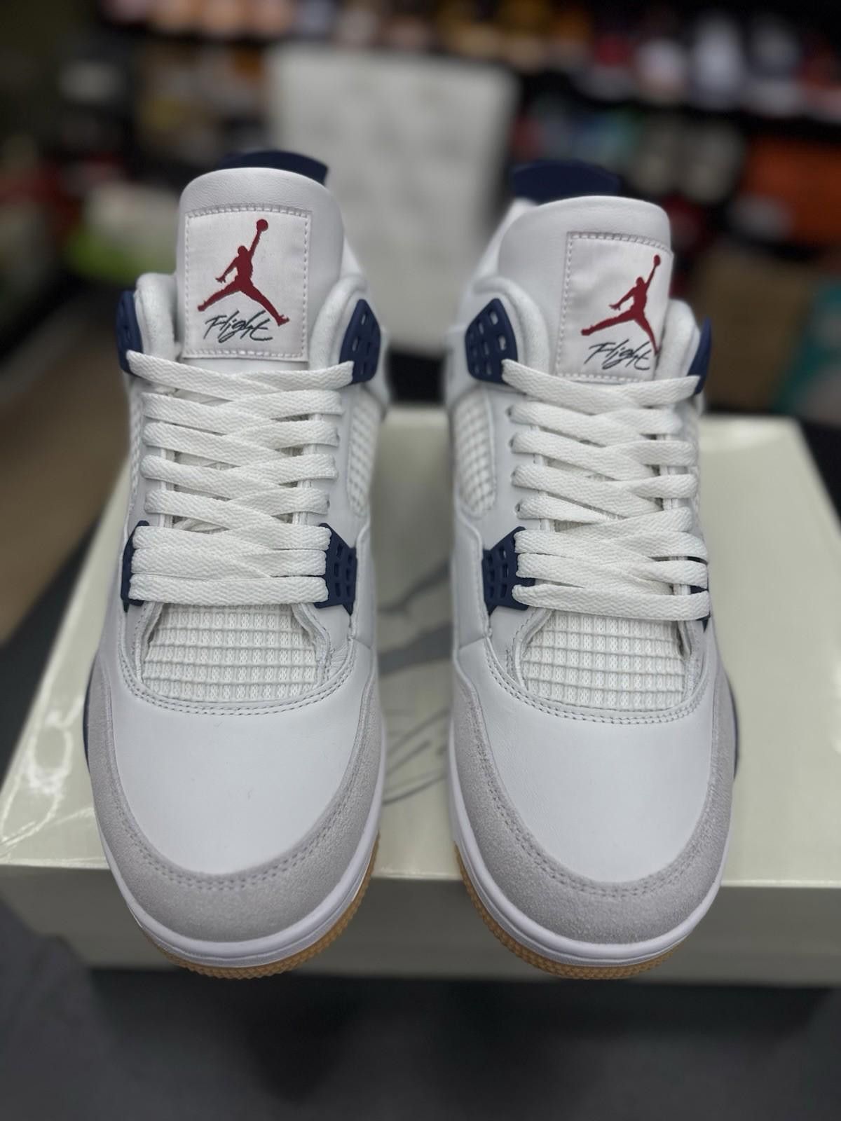 Jordan Brand Size 10.5 - Nike SB x Air Jordan 4 Retro SP Navy NEW Size US 10.5 / EU 43-44 - 5 Thumbnail
