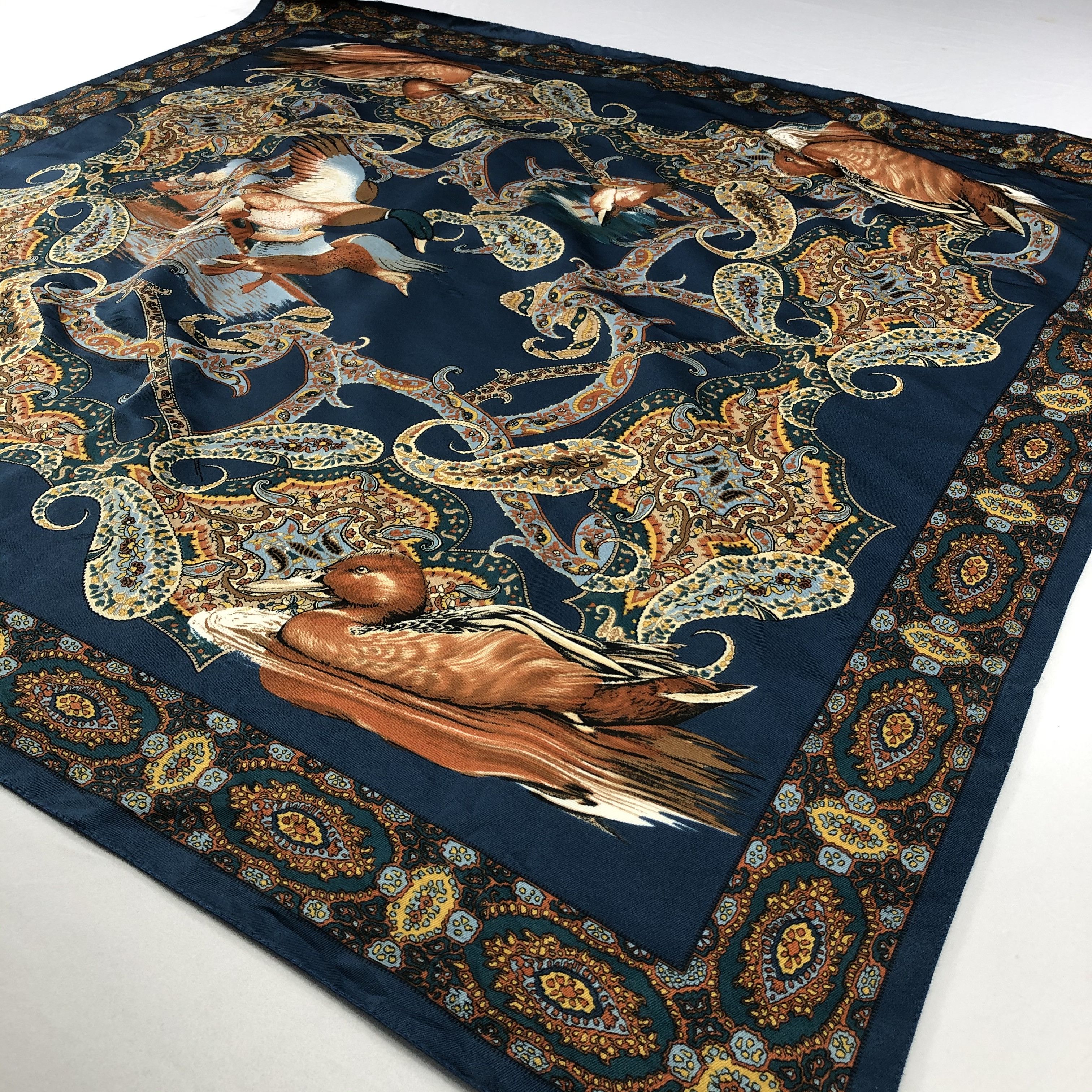 Vintage Vintage Silk Scarf Size ONE SIZE - 3 Thumbnail