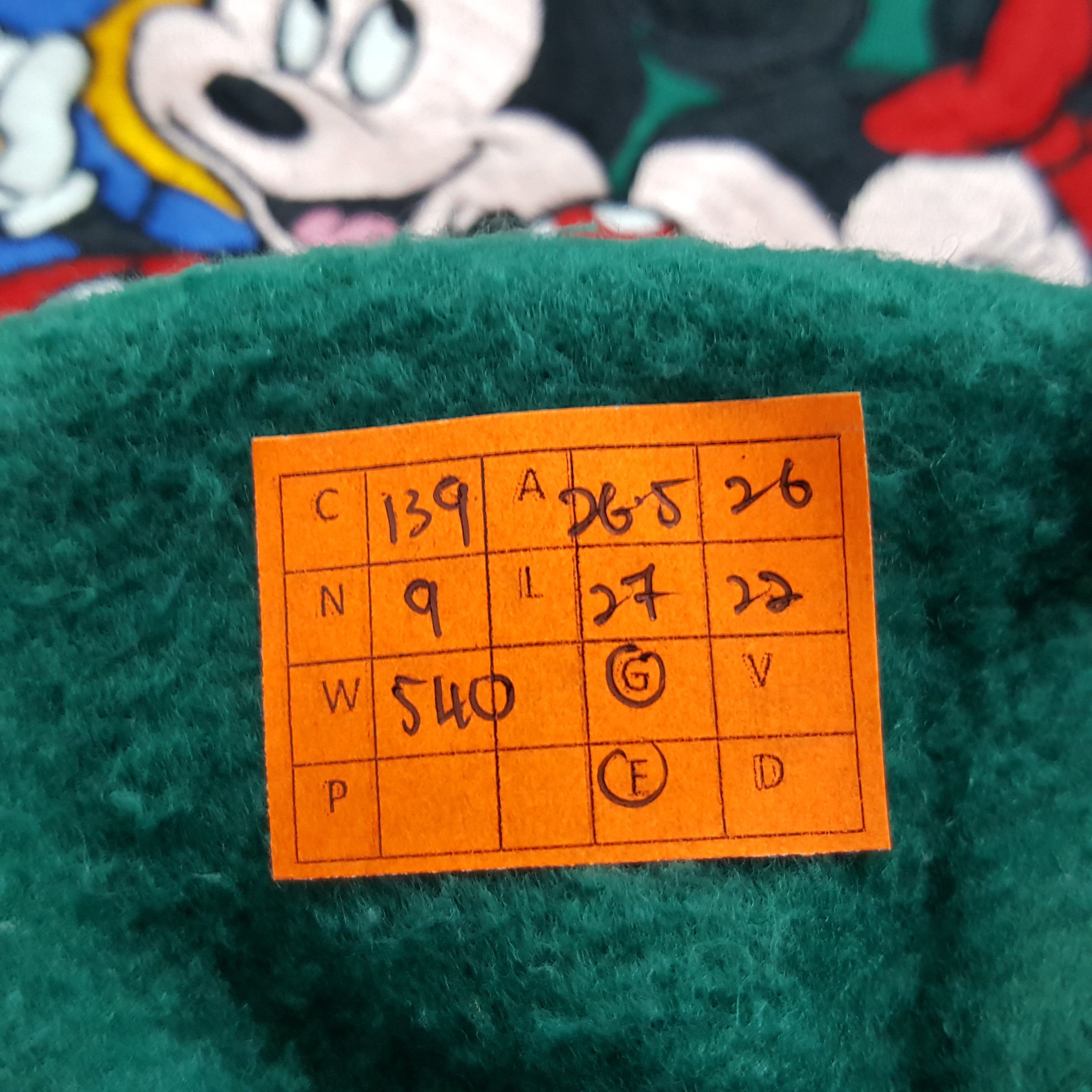Disney × Mickey Mouse × Vintage Vintage Disney Characters Mickey Mouse Sweatshirt Size US XL / EU 56 / 4 - 8 Thumbnail