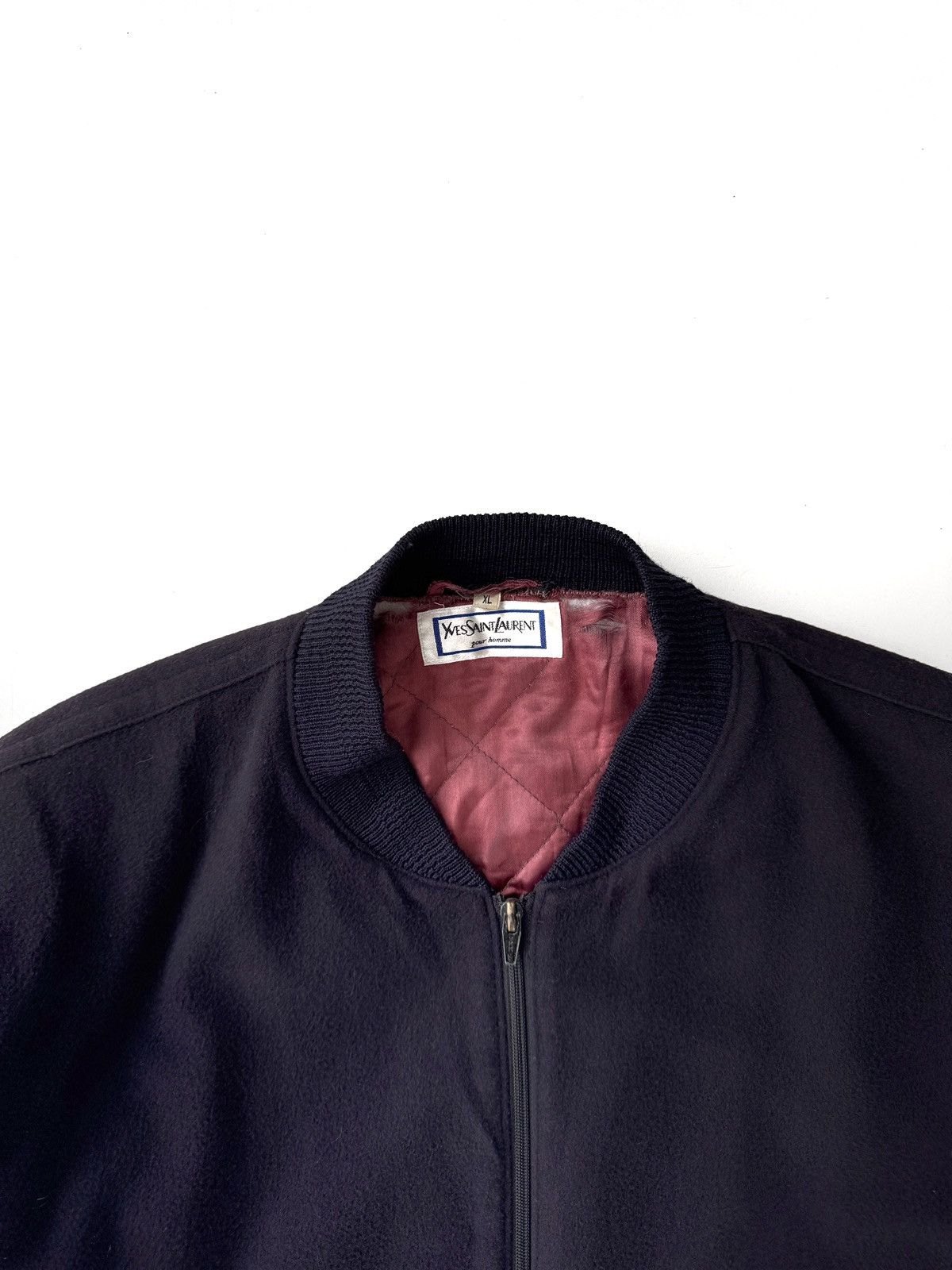 Yves Saint Laurent Vintage Yves Saint Laurent Wool Jacket Size US XL / EU 56 / 4 - 2 Thumbnail