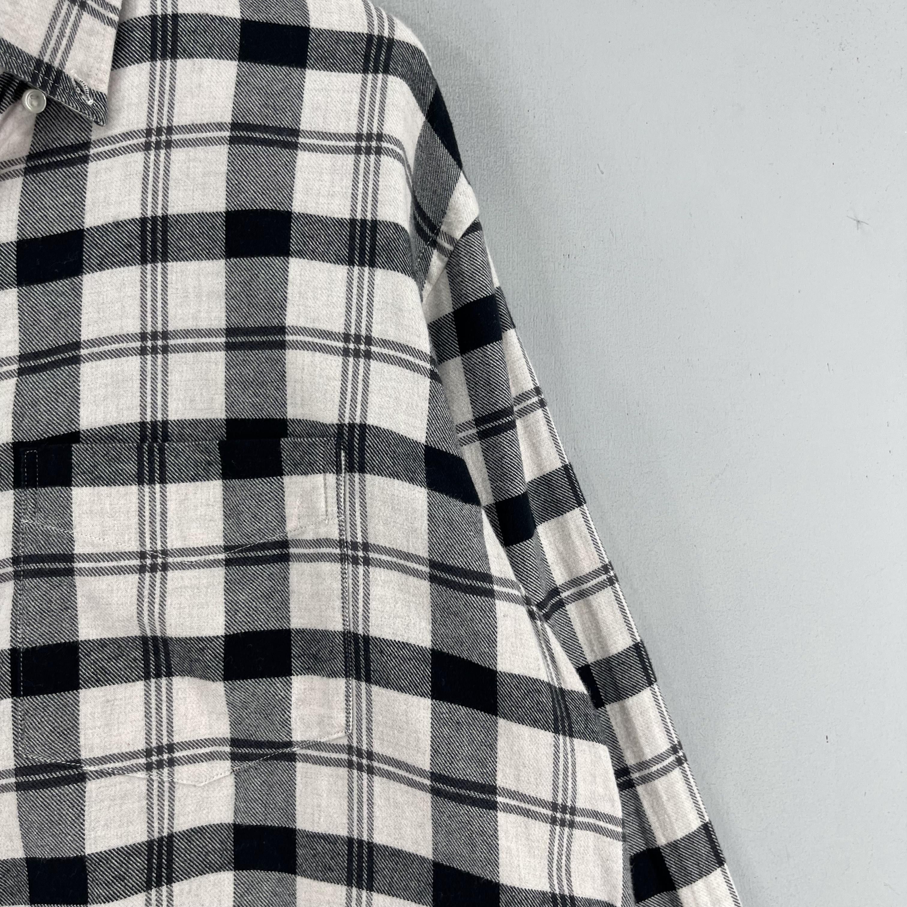 Flannel × Japanese Brand Vintage Old Navy Plaid Checkered Multi Flannel Button Up Size US XL / EU 56 / 4 - 3 Thumbnail