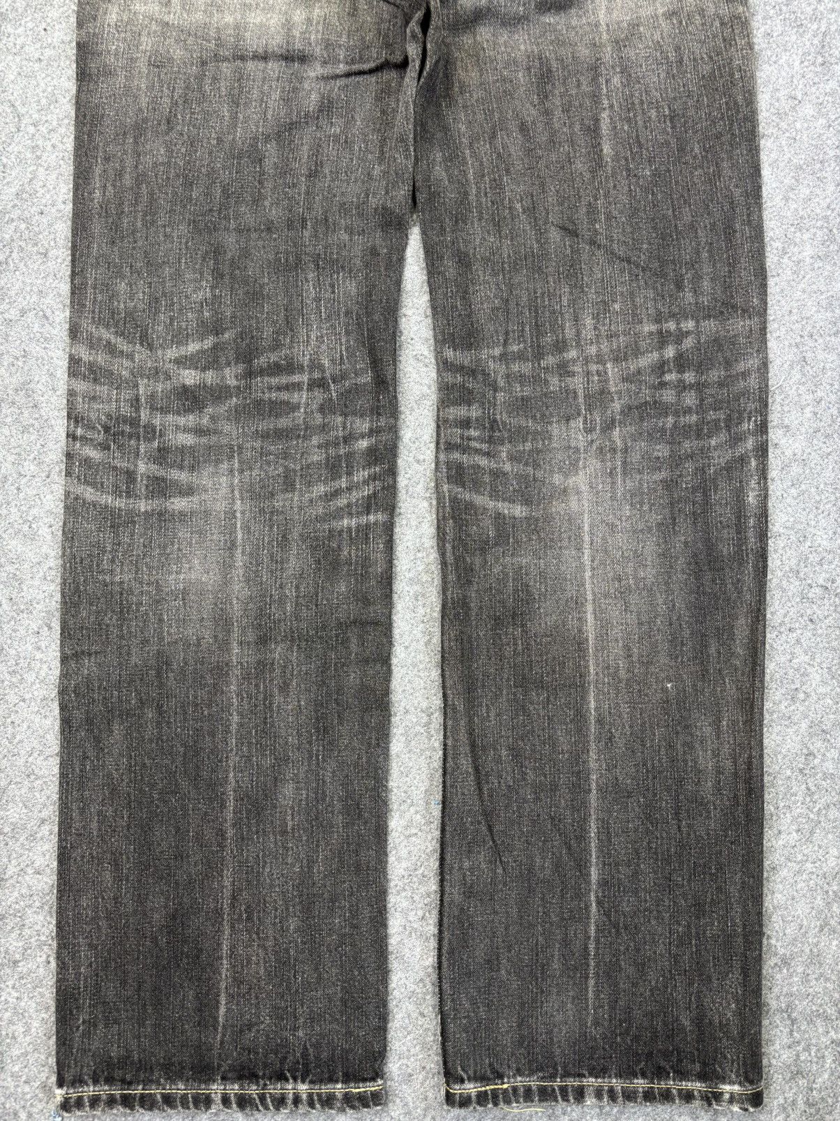 Wrangler 💥90s Style💥Vintage Wrangler Black Wash Fades Denim F866 Size US 32 / EU 48 - 8 Thumbnail