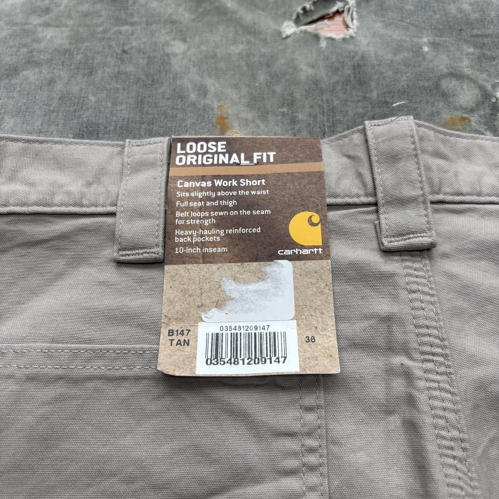 Carhartt Vintage Y2K Style New With Tags Carhartt Carpenter Shorts Size US 36 / EU 52 - 3 Thumbnail
