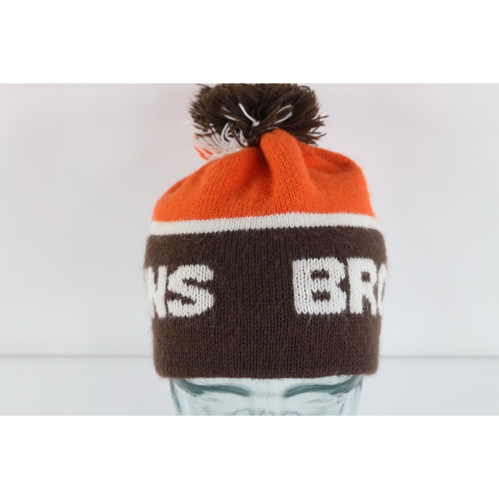 Vintage Vintage 80s 90s Spell Out Cleveland Browns Football Beanie Size ONE SIZE - 2 Thumbnail