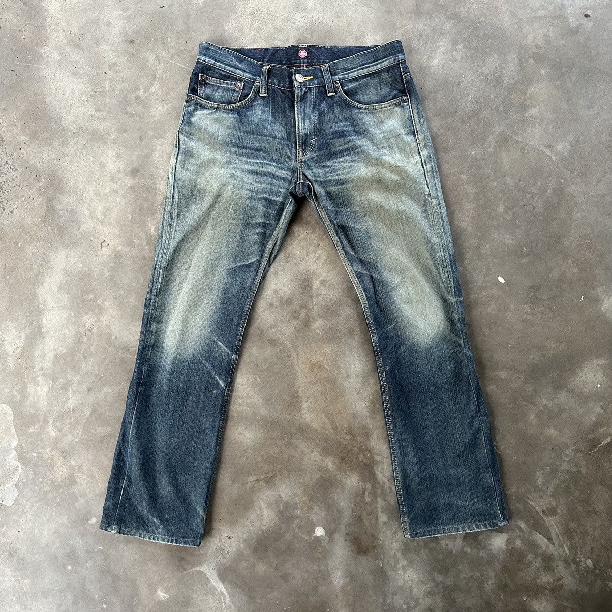 Japanese Brand W36🔥Vintage Edwin 502 Faded Sick Denim Jean Pant Size US 36 / EU 52 - 1 Thumbnail
