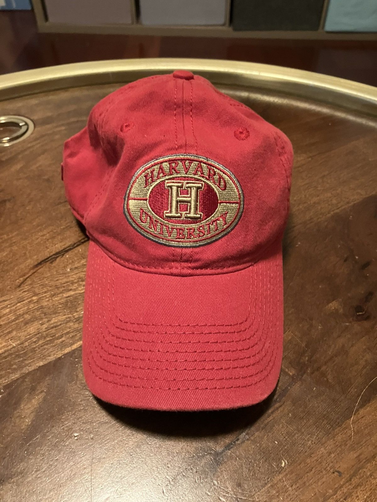 Other Harvard University Crimson Unisex Strapback Cap Adjustable Size ONE SIZE - 1 Thumbnail