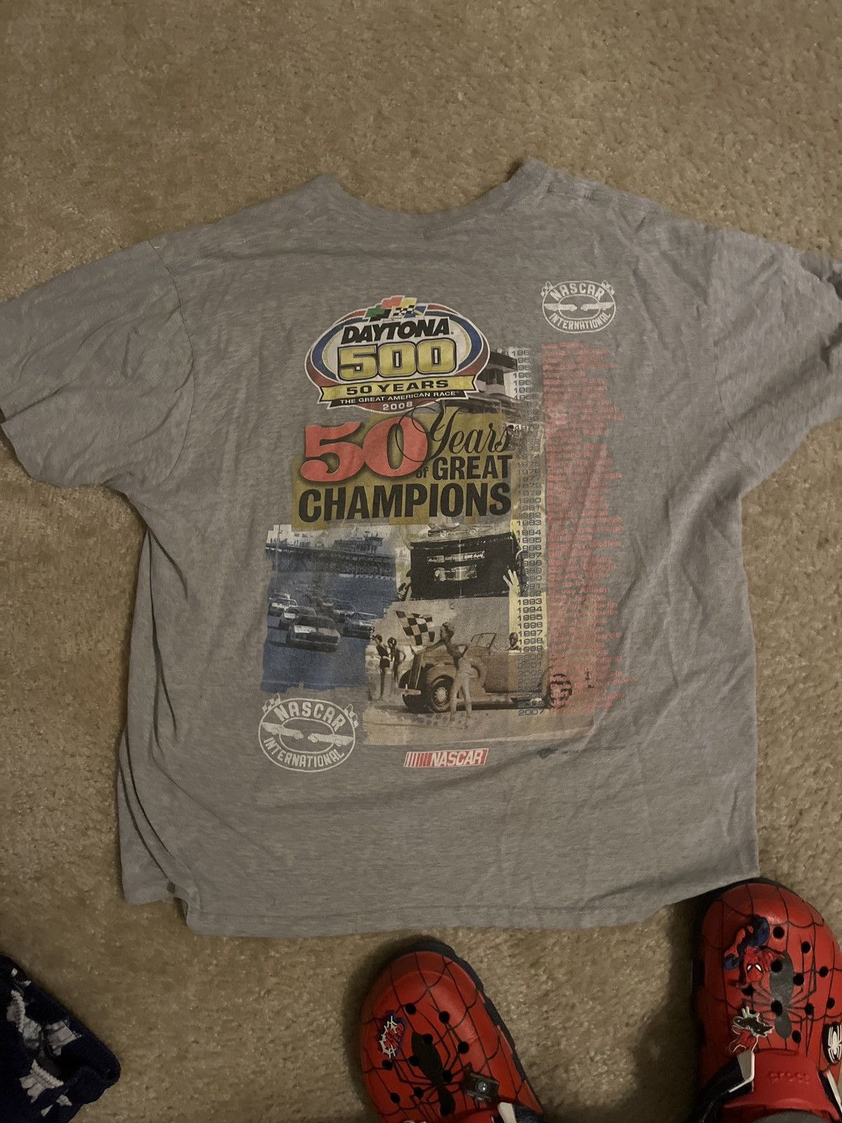 Vintage VINTAGE 2008 Daytona 500 Tee Size US L / EU 52-54 / 3 - 2 Thumbnail