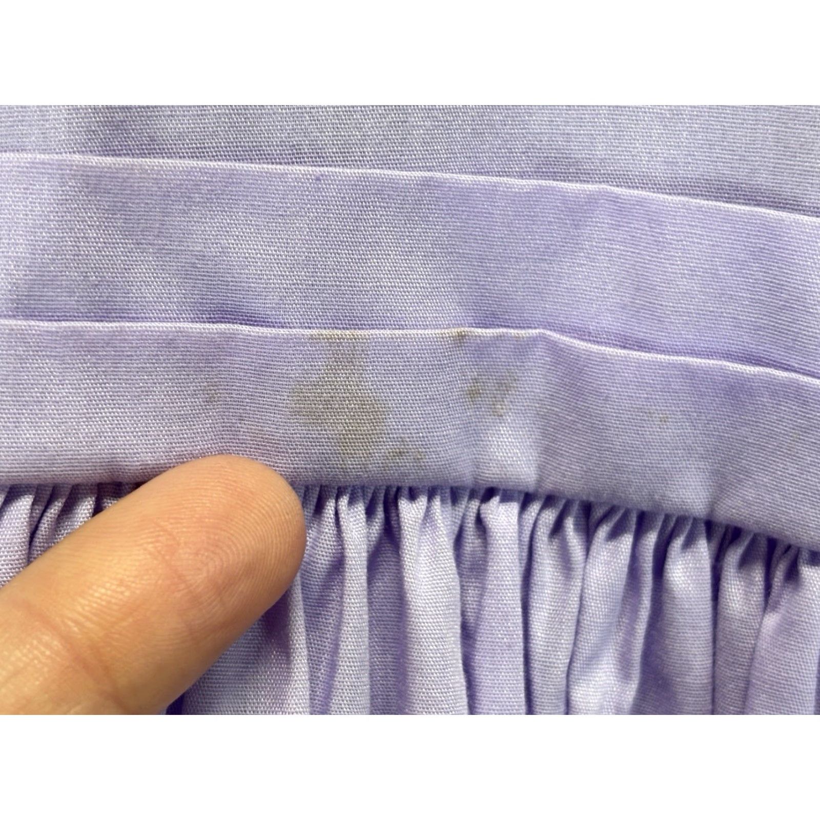 Vintage VINTAGE LILO Of California Dress Girls Size 8 White Purple Circle 1980s Pageant Size ONE SIZE - 7 Thumbnail