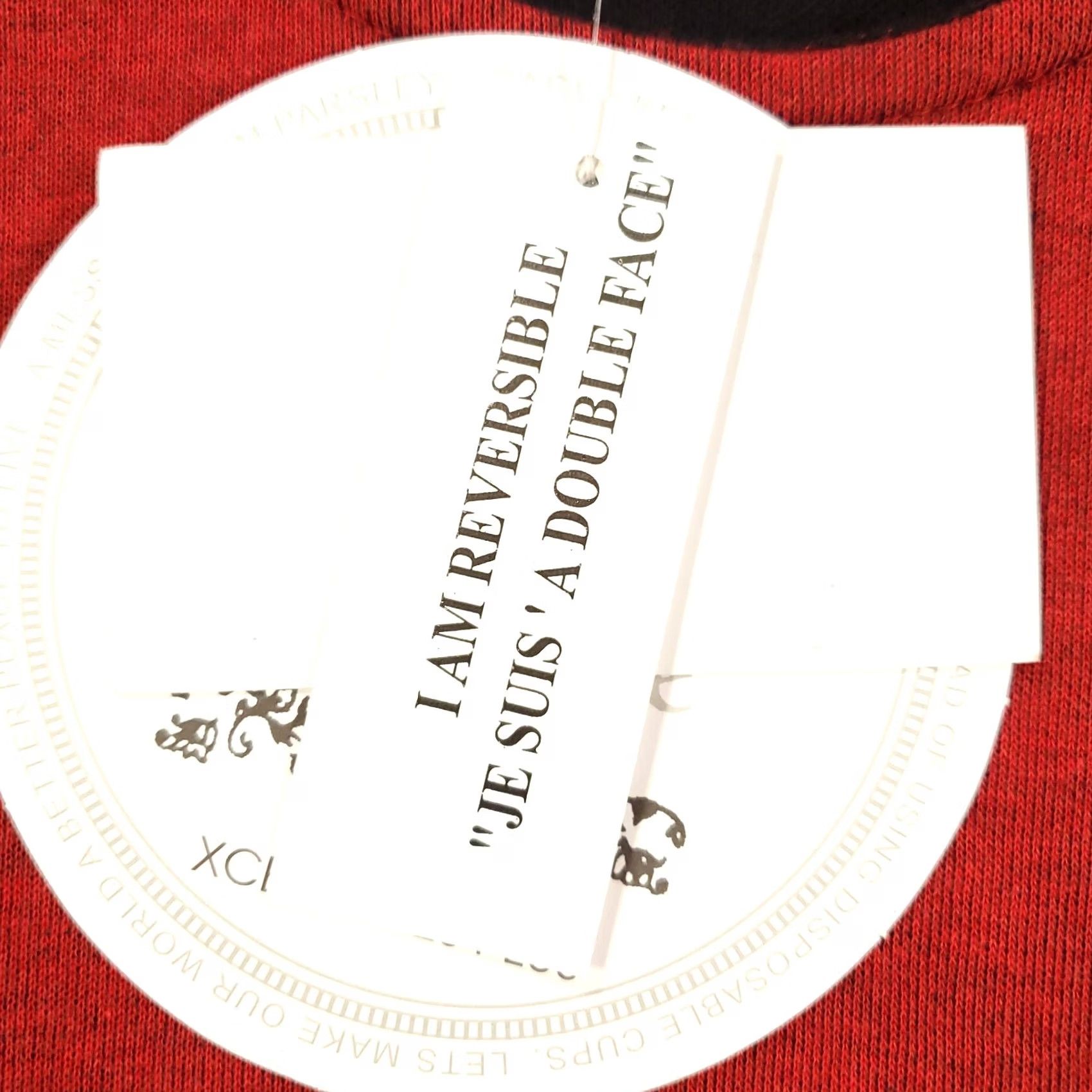 Vintage VINTAGE New Reversible Tank Black Red Womens Size Small Soft NWT Parsley And Sage Size S / US 4 / IT 40 - 4 Thumbnail