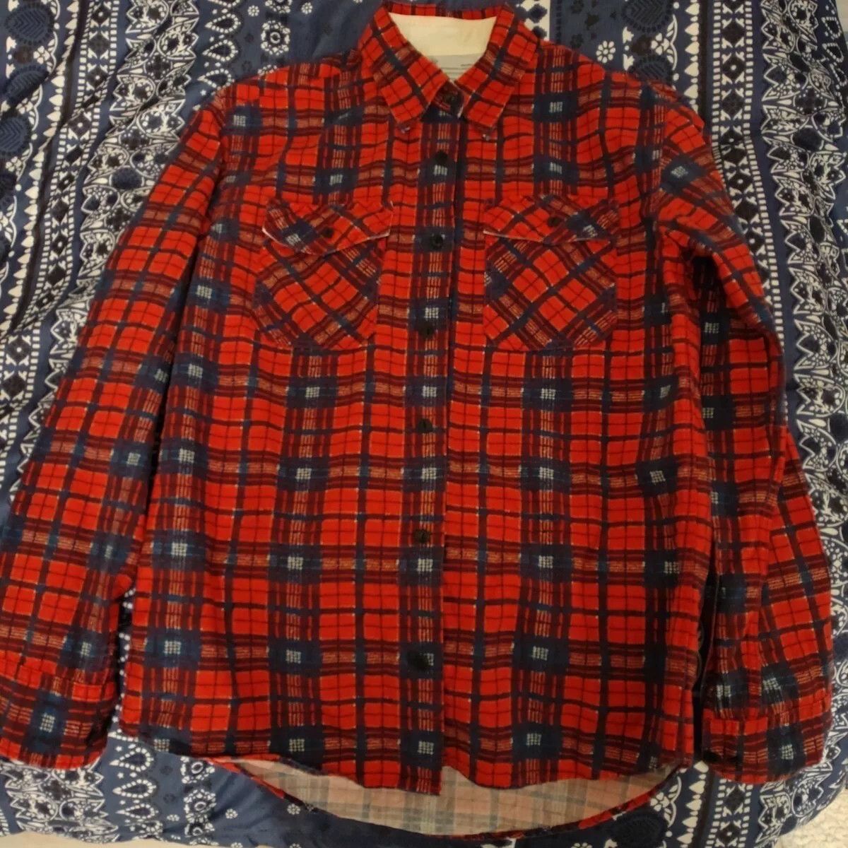 Visvim Visvim BLACKELKGIZA Flannel Check Shirt Size US S / EU 44-46 / 1 - 1 Thumbnail