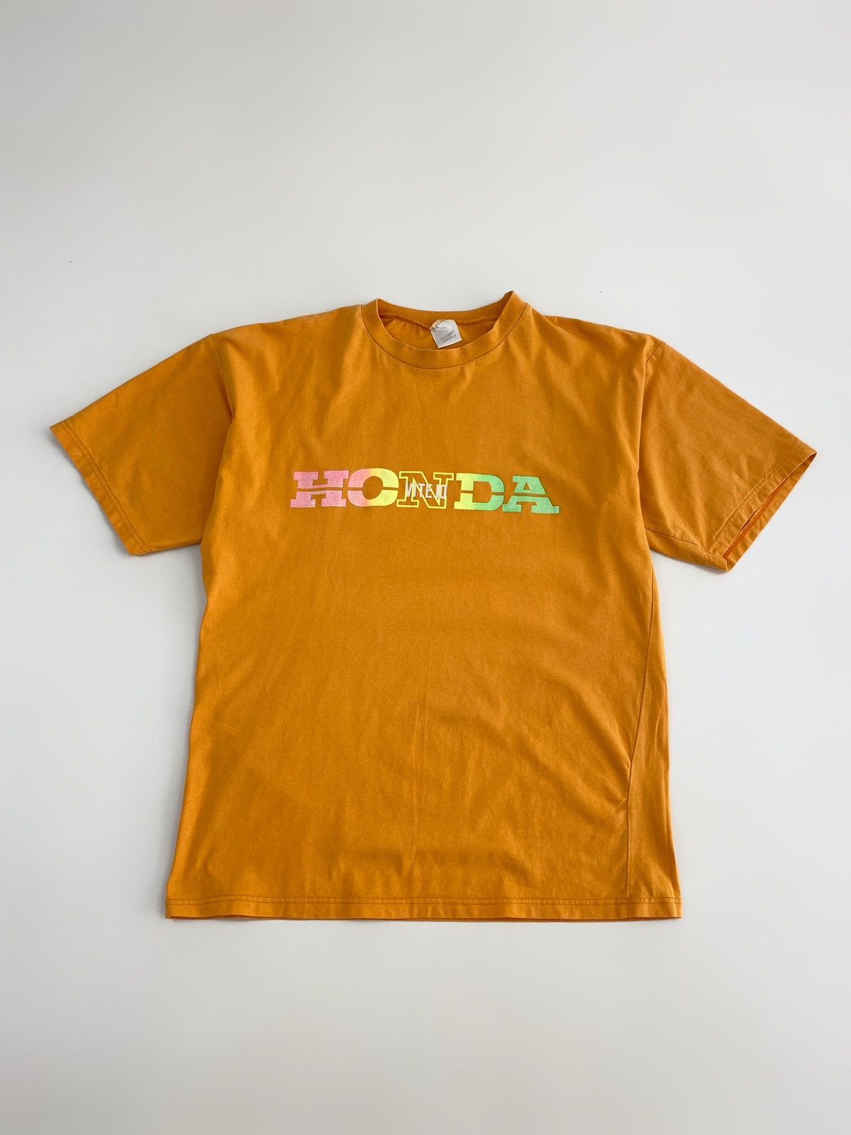 Honda × Vintage Vintage Honda Vitejo Orange T-Shirt Size US M / EU 48-50 / 2 - 1 Thumbnail
