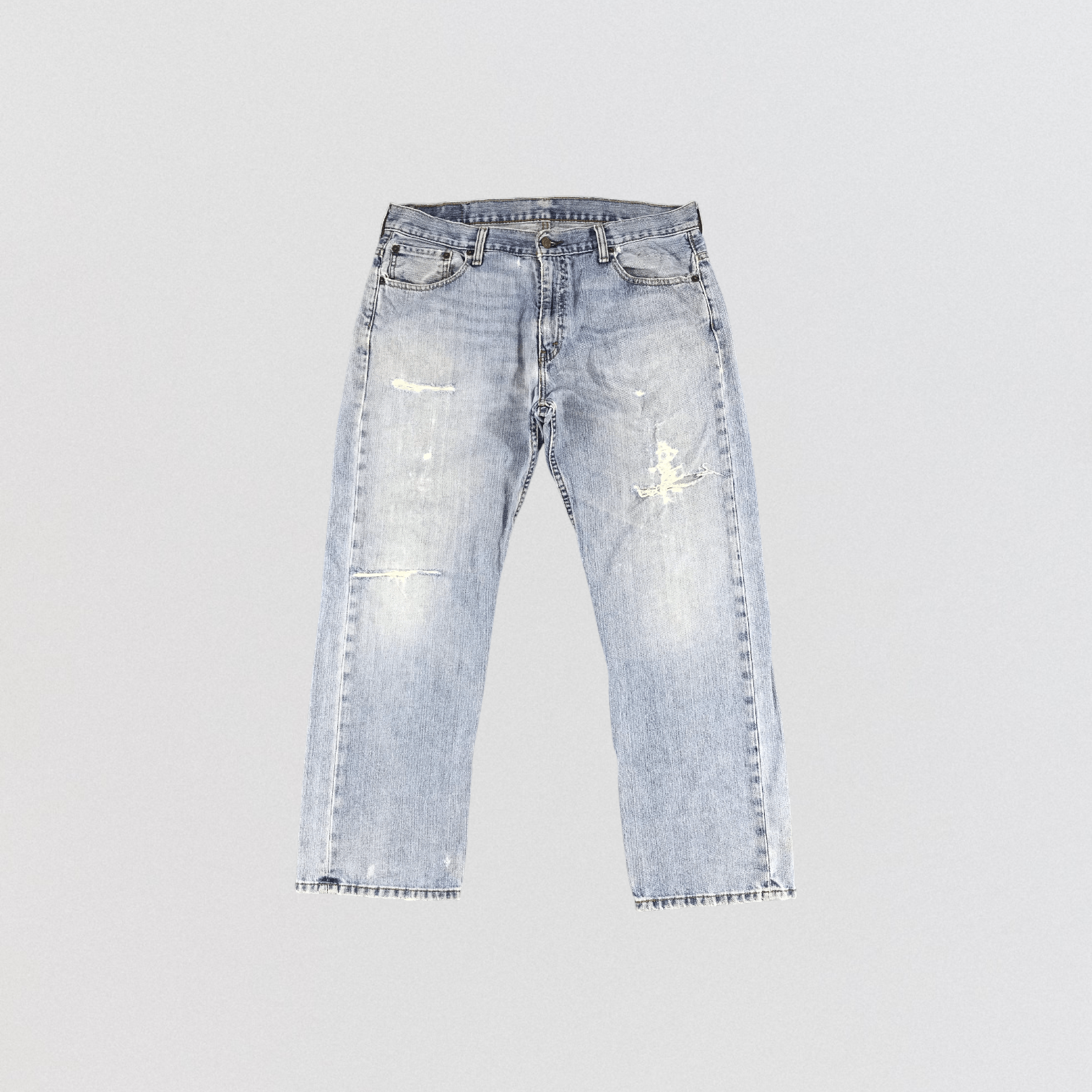 Levi's × Vintage Vintage Light Wash Levis 569 Jeans-JM723 Size US 36 / EU 52 - 1 Thumbnail