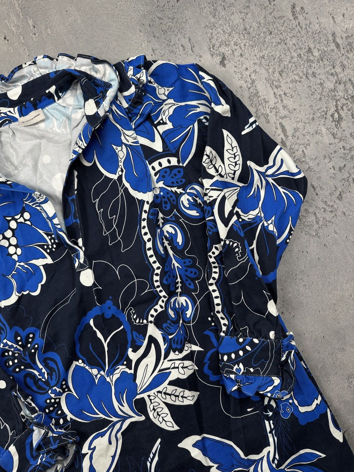 By Malene Birger By Malene Birger Floral Print Stretch Coton Dress Style Tyra Size S / US 4 / IT 40 - 4 Thumbnail
