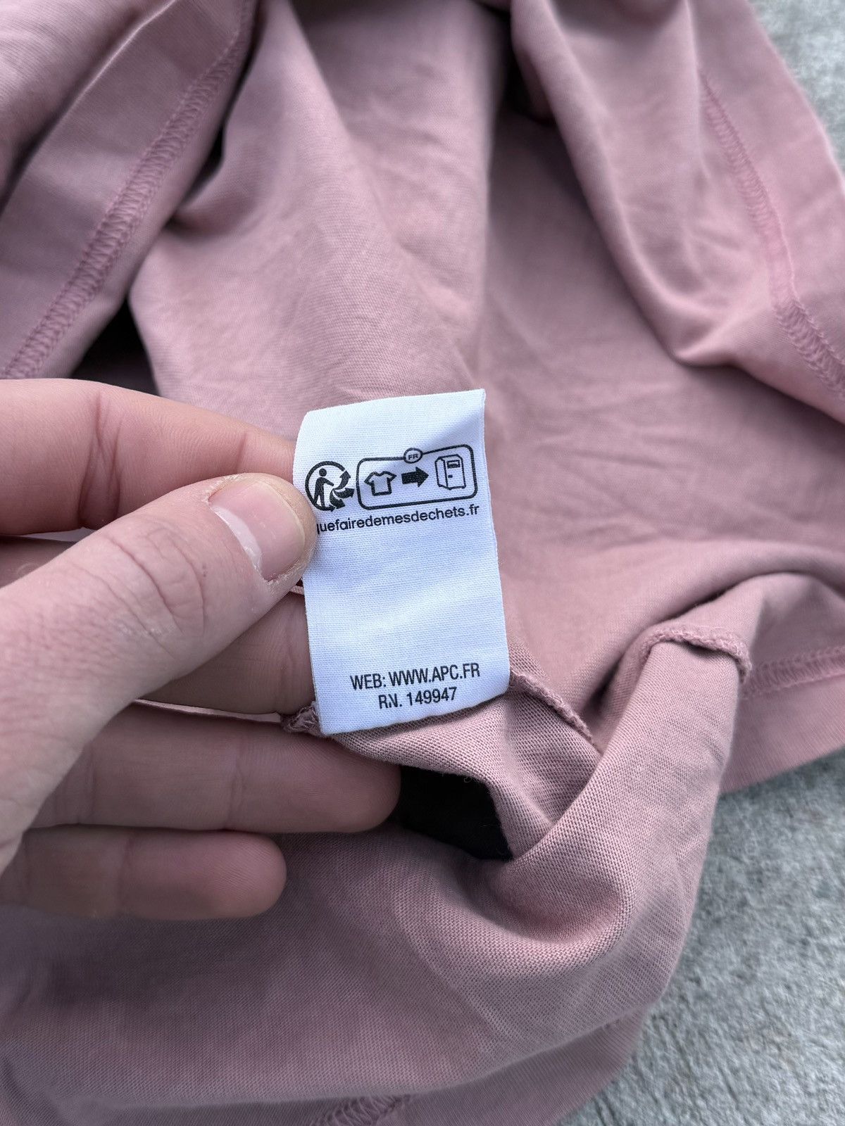 Other Vintage A.P.C luxury streetwear avantgarde track T-shirt Size US M / EU 48-50 / 2 - 10 Thumbnail