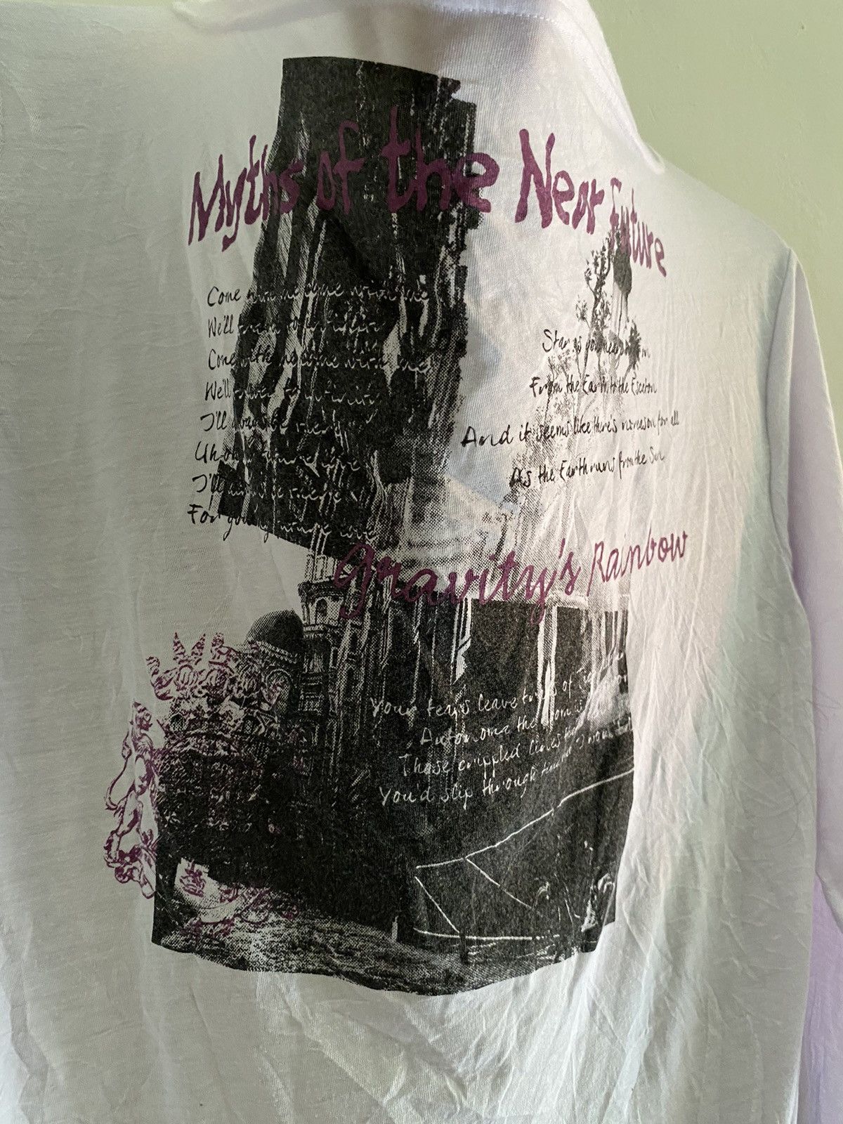 If Six Was Nine × Japanese Brand × Le Grande Bleu (L.G.B.) Japanese berningsho lgb poem double layers tshirt Size US L / EU 52-54 / 3 - 4 Thumbnail