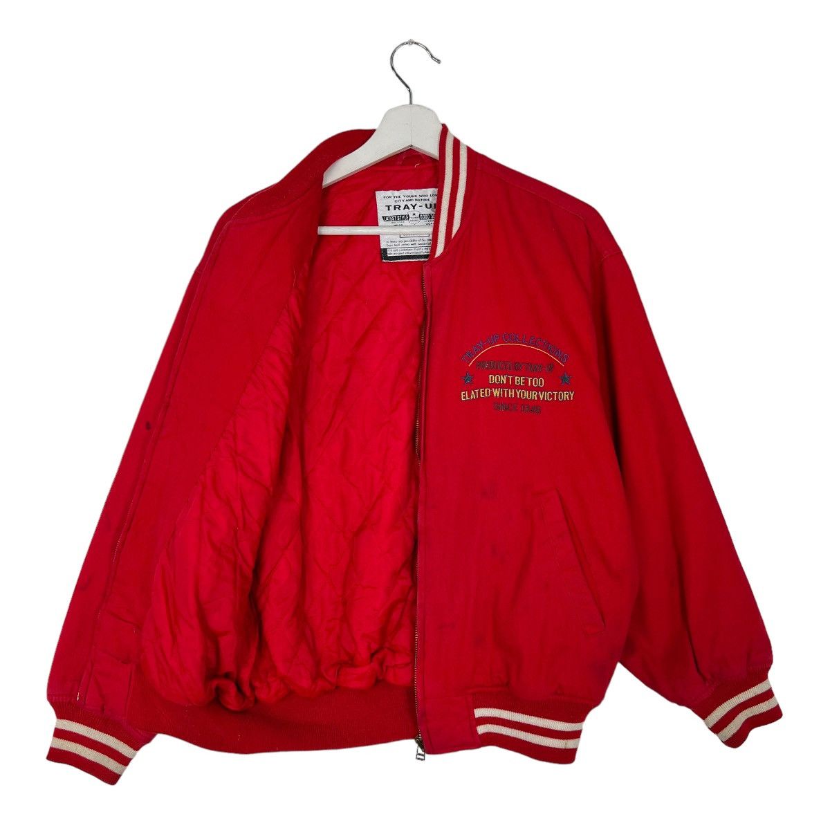 Japanese Brand 💥 VINTAGE TRAY UP GALS COLLECTION GLORIFY ALL STAFF BOMBER Size US M / EU 48-50 / 2 - 2 Thumbnail
