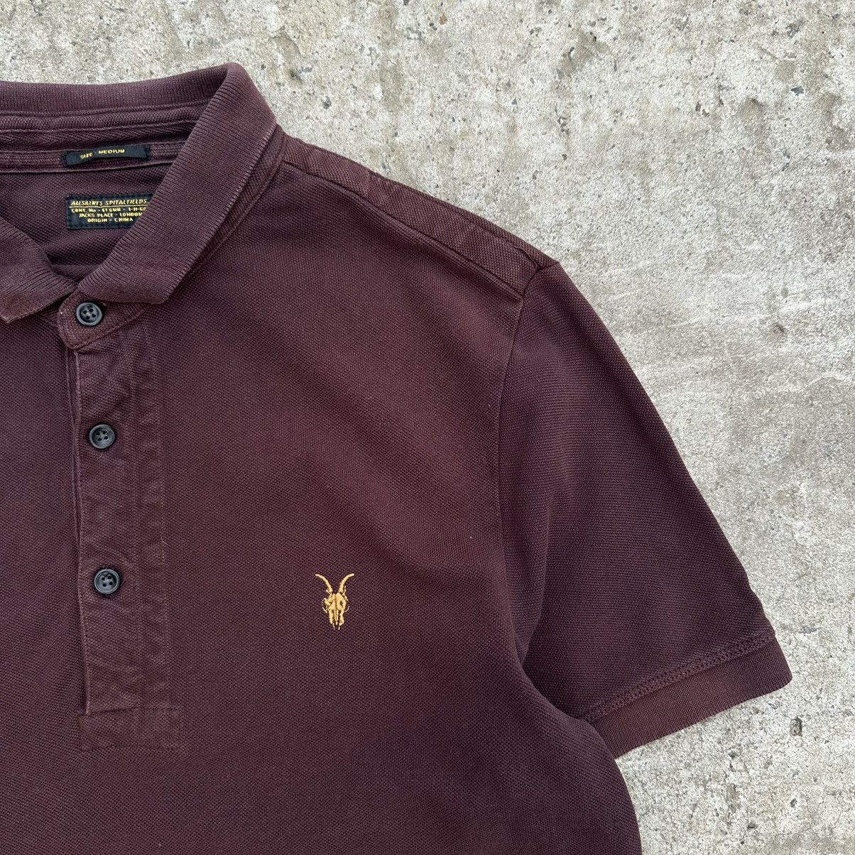 Allsaints Vintage Allsaints Polo T-shirts Basic Fit Old Money Y2K USA Size US M / EU 48-50 / 2 - 6 Thumbnail