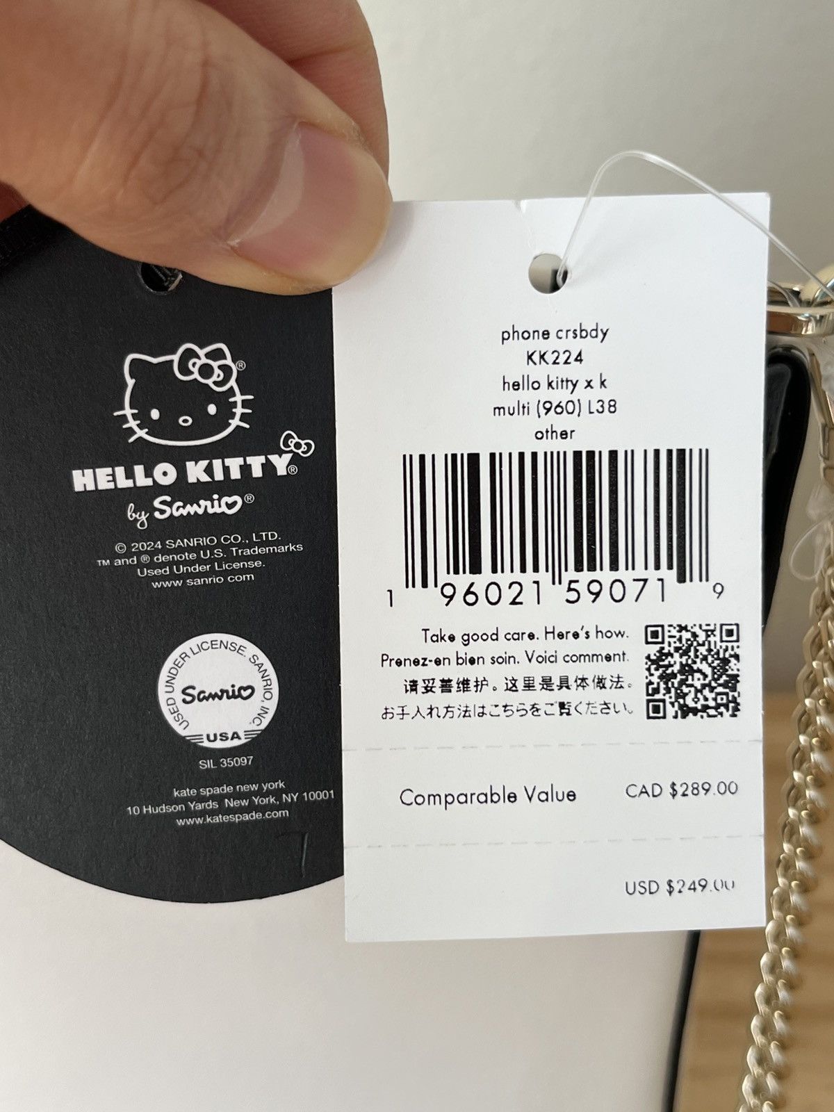 Kate Spade Kate Spade X Hello Kitty Phone Crossbody Size ONE SIZE - 3 Thumbnail