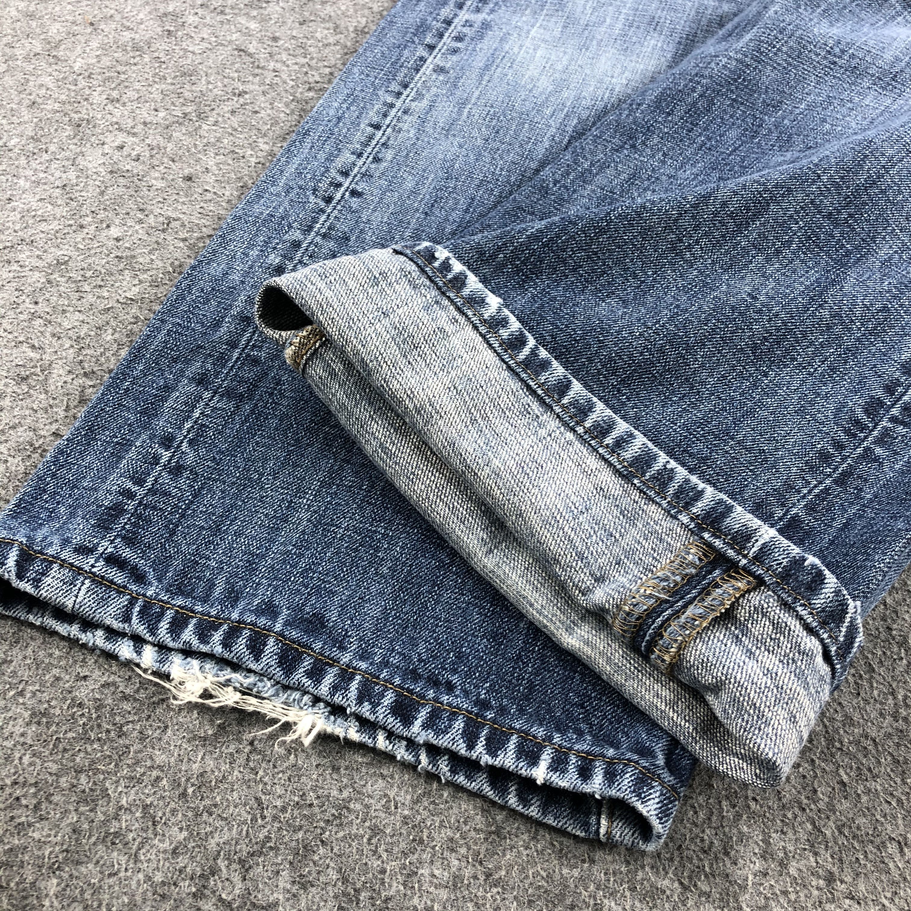 Levi's Vintage Blue Wash Levis 501 Jeans-JM1330 Size US 42 / EU 58 - 7 Thumbnail