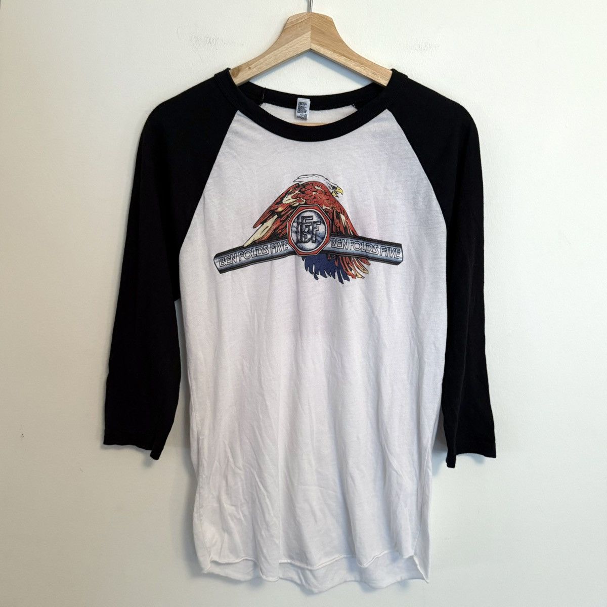 Band Tees × Vintage Ben Folds Five "How's The View Back There?" Baseball Tee Size US M / EU 48-50 / 2 - 1 Thumbnail