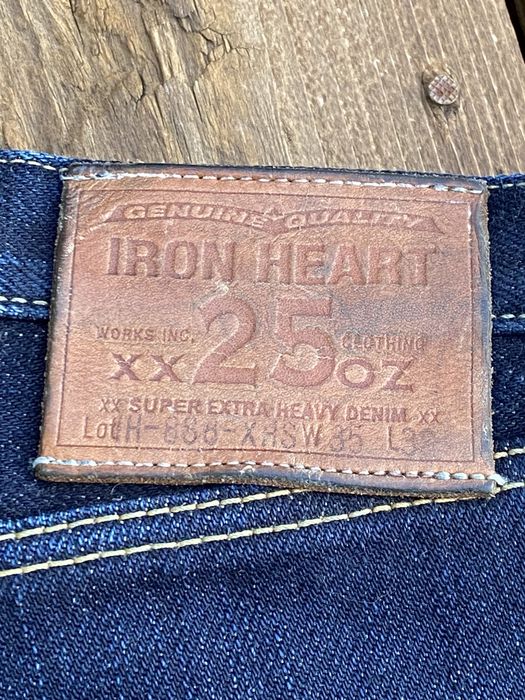 Iron Heart Iron Heart 25oz Selvedge Denim IH-888-XHS | Grailed