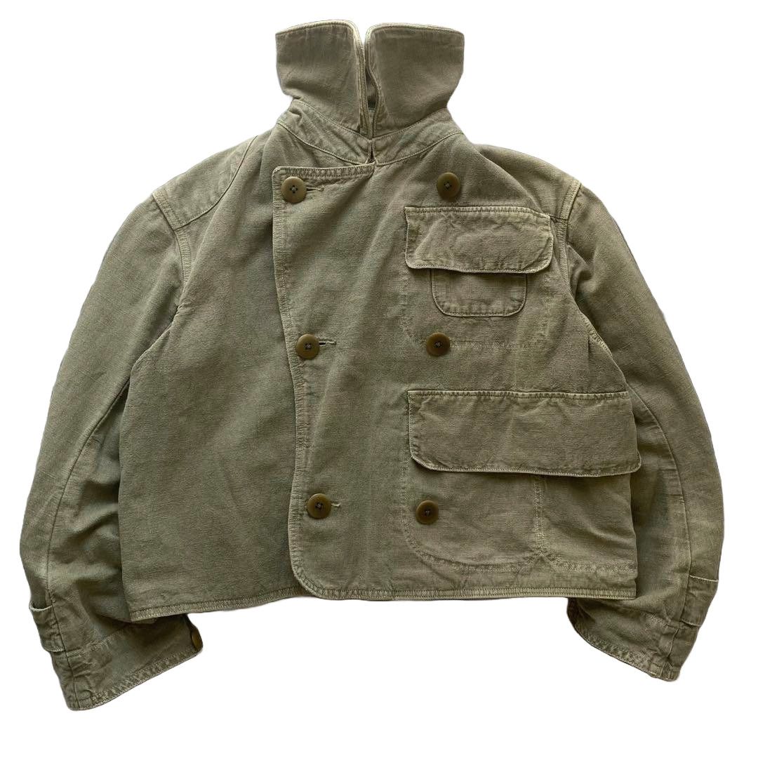 image of Kapital Military Jacket in Army Green, Men's (Size Small)