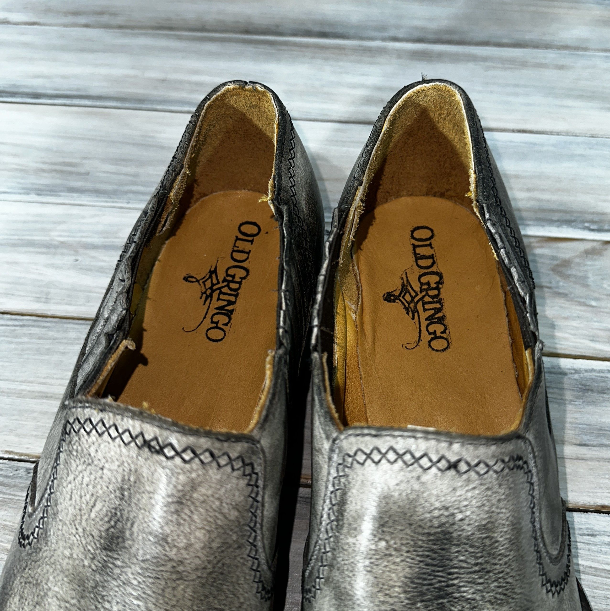 Old Gringo OLD GRINGO Tonito Made In Mexico Leather Heels Shoes Western Size US 10 / EU 43 - 22 Thumbnail