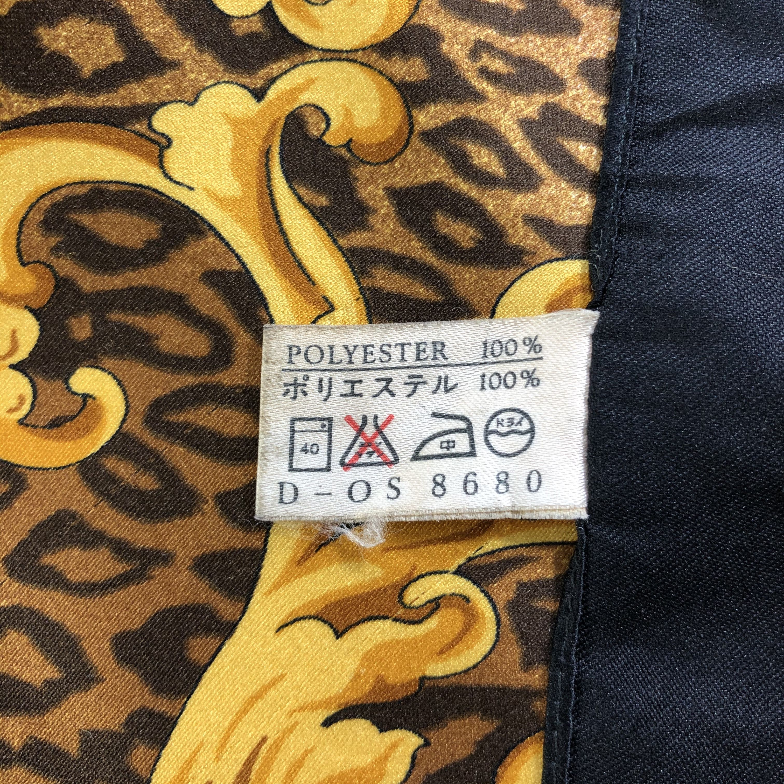 Vintage Vintage Silk Scarf Size ONE SIZE - 6 Thumbnail