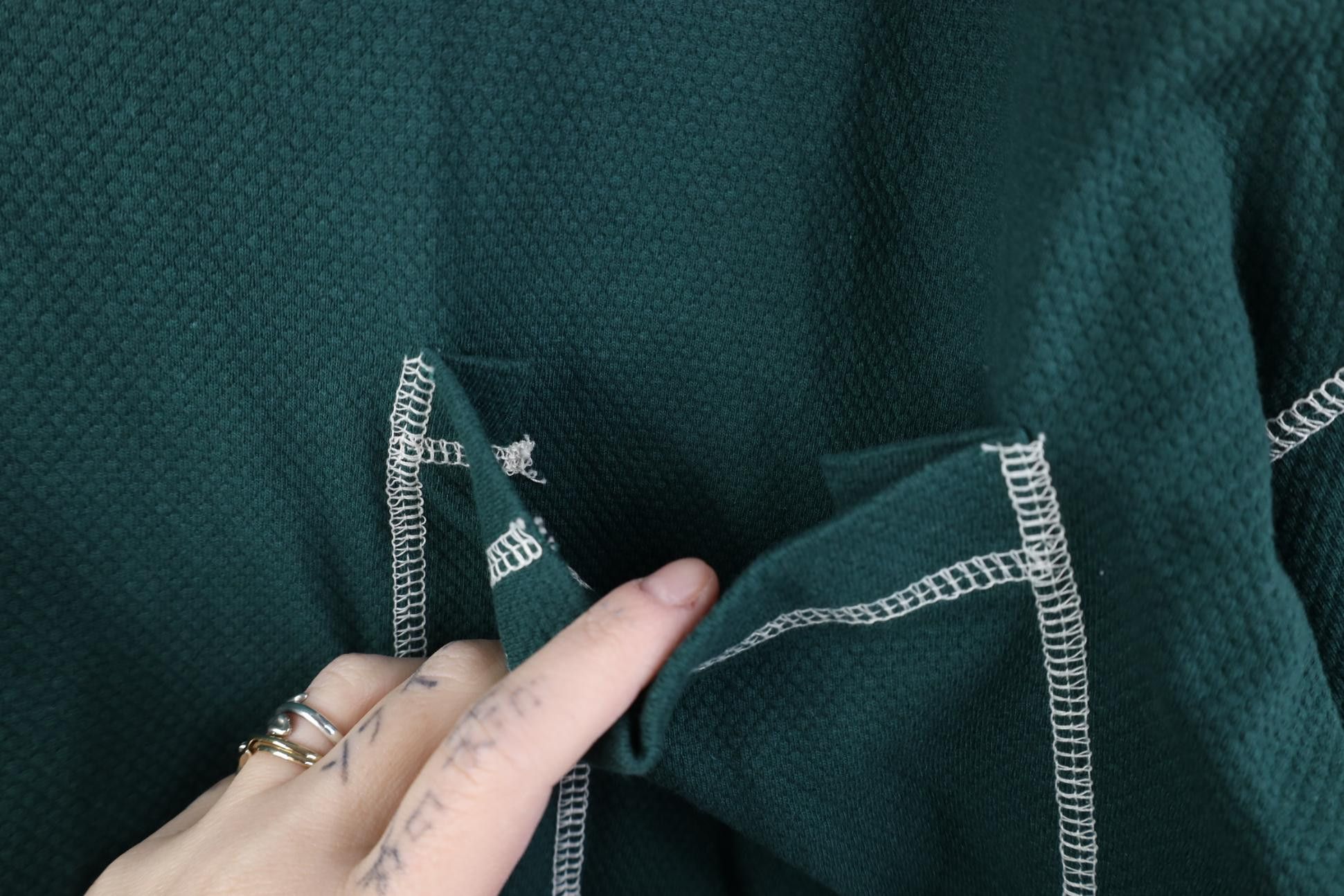 Vintage Deadstock Vintage 90s Streetwear Knit Long Sleeve T-Shirt Size US XXL / EU 58 / 5 - 8 Thumbnail