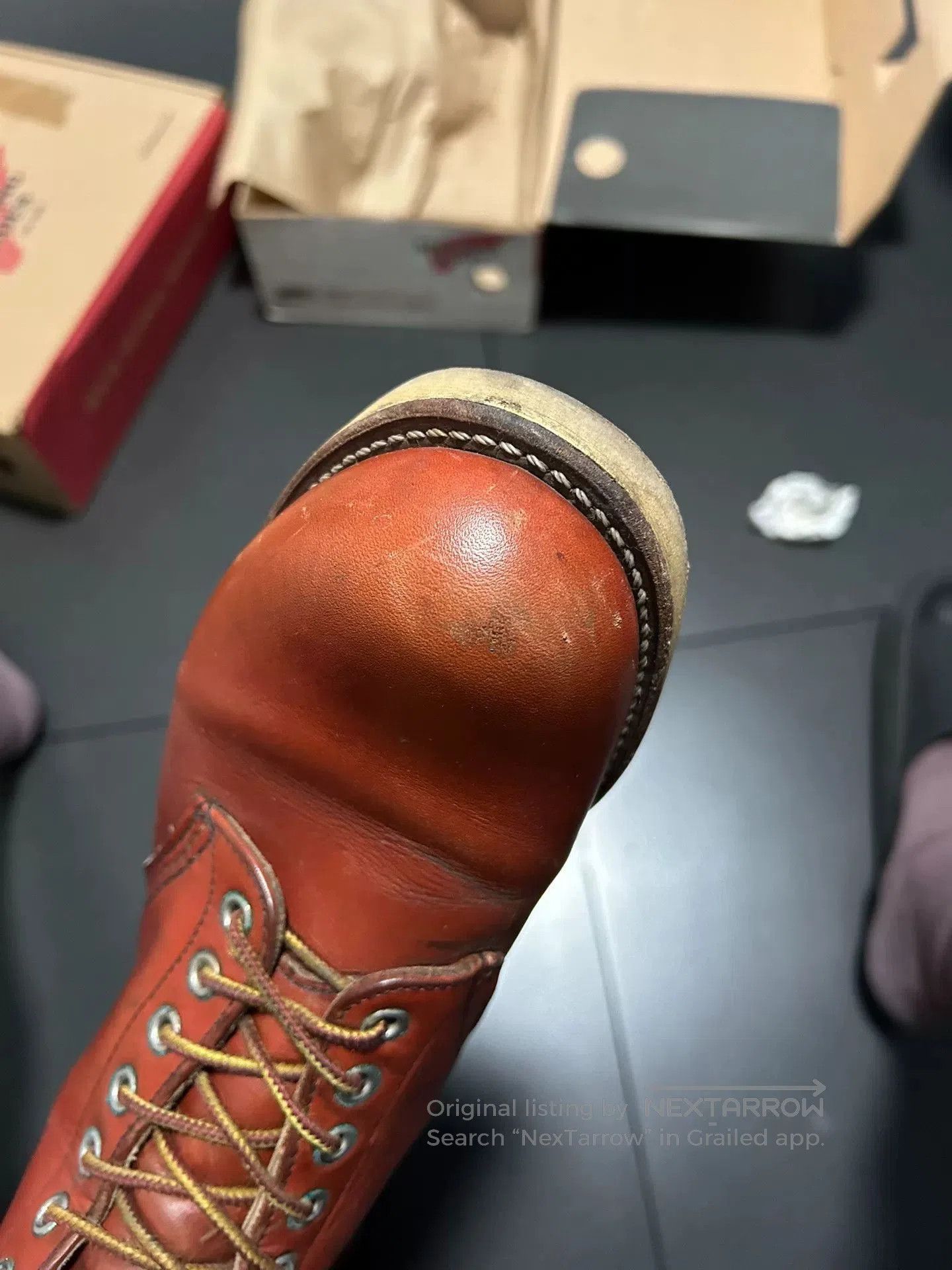 Red Wing Red Wing 8166 Leather Boots. Size US 8 / EU 41 - 7 Thumbnail