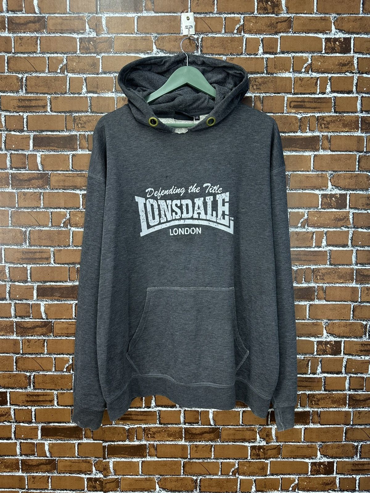 Lonsdale Y2k Lonsdale London Hoodie Sweatshirt Z336 Size US XL / EU 56 / 4 - 1 Thumbnail