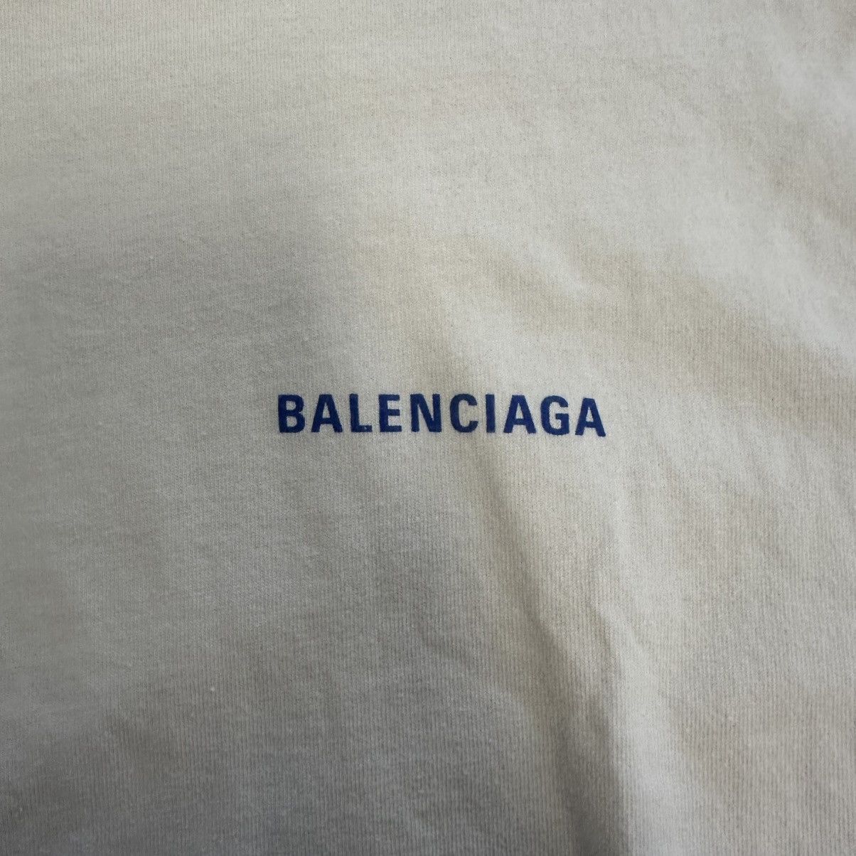 Balenciaga BALENCIAGA MEN’S COTTON LOGO PRINT SHIRT Size Medium Size US M / EU 48-50 / 2 - 3 Thumbnail