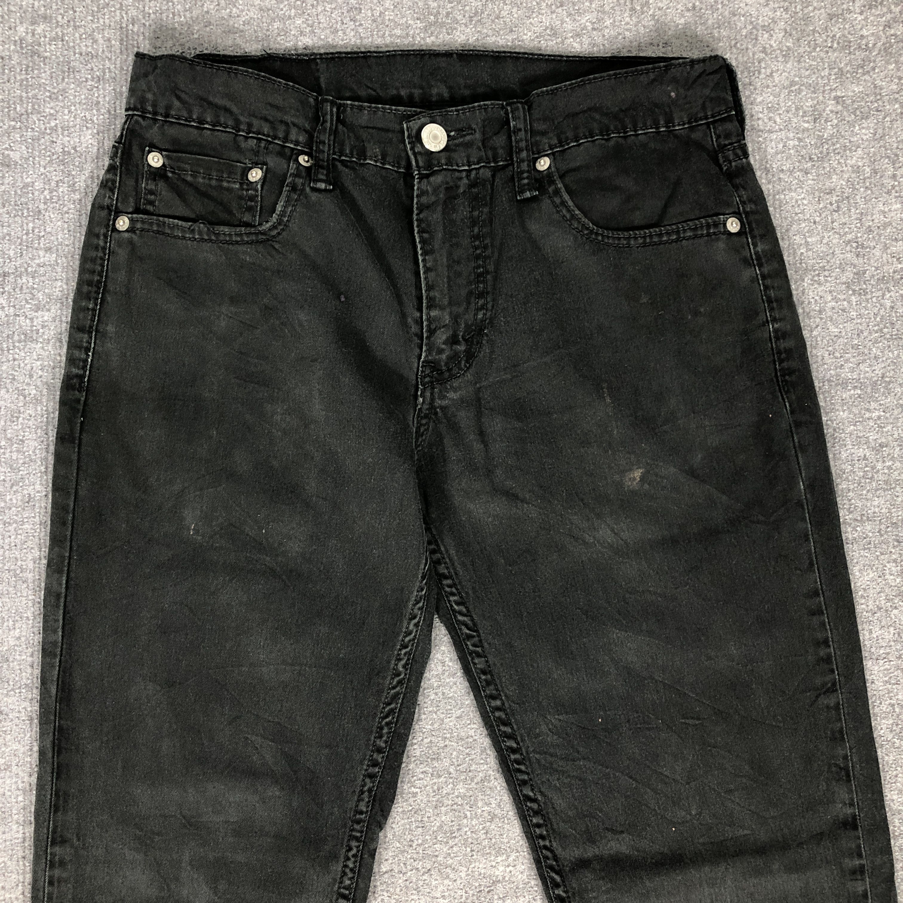 Levi's × Vintage Womens Vintage Levis 511 Jeans Black L1117W Size 30" / US 8 / IT 44 - 2 Thumbnail