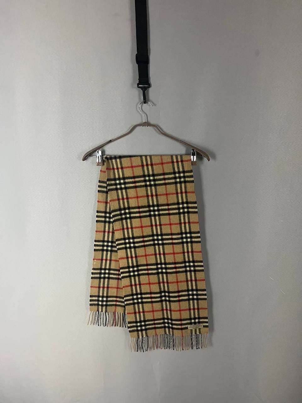 Burberry Burberry Nova Check Scarf Cashmere Size ONE SIZE - 1 Thumbnail