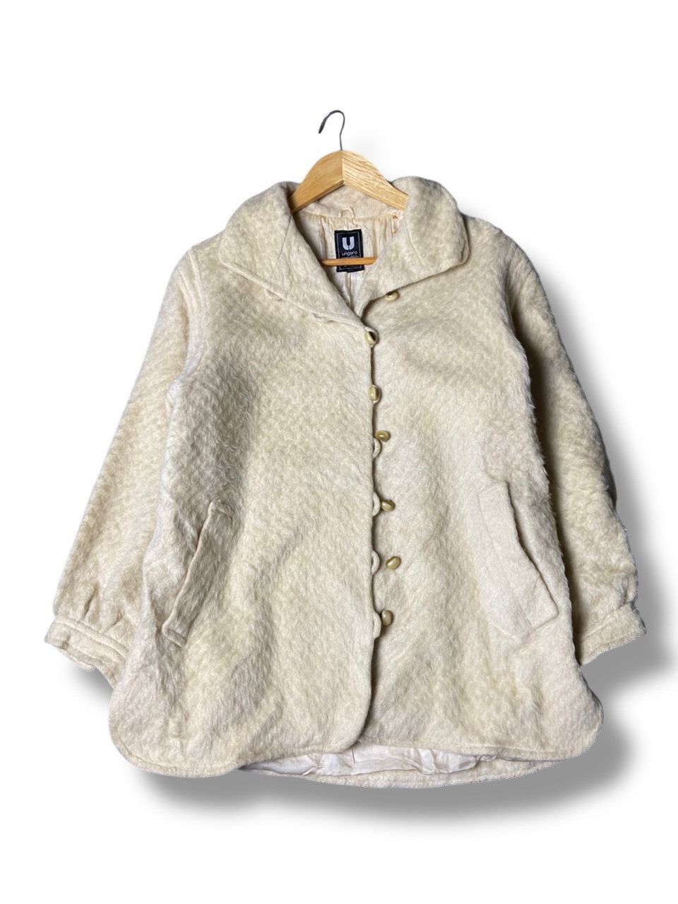 Emanuel Ungaro Vintage Emanuel Ungaro Parallel Mohair Blend Coat (160) Size M / US 6-8 / IT 42-44 - 1 Thumbnail