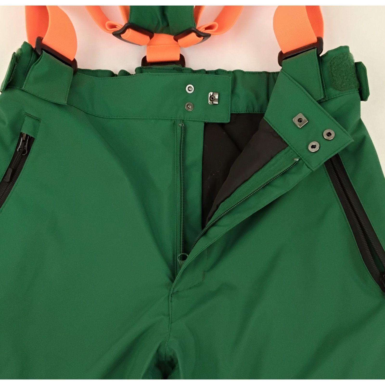 Helly Hansen Helly Hansen Ski/Snowboard Bibs Juniors 176/16 Green Size 38" / US 16 / IT 52 - 6 Thumbnail