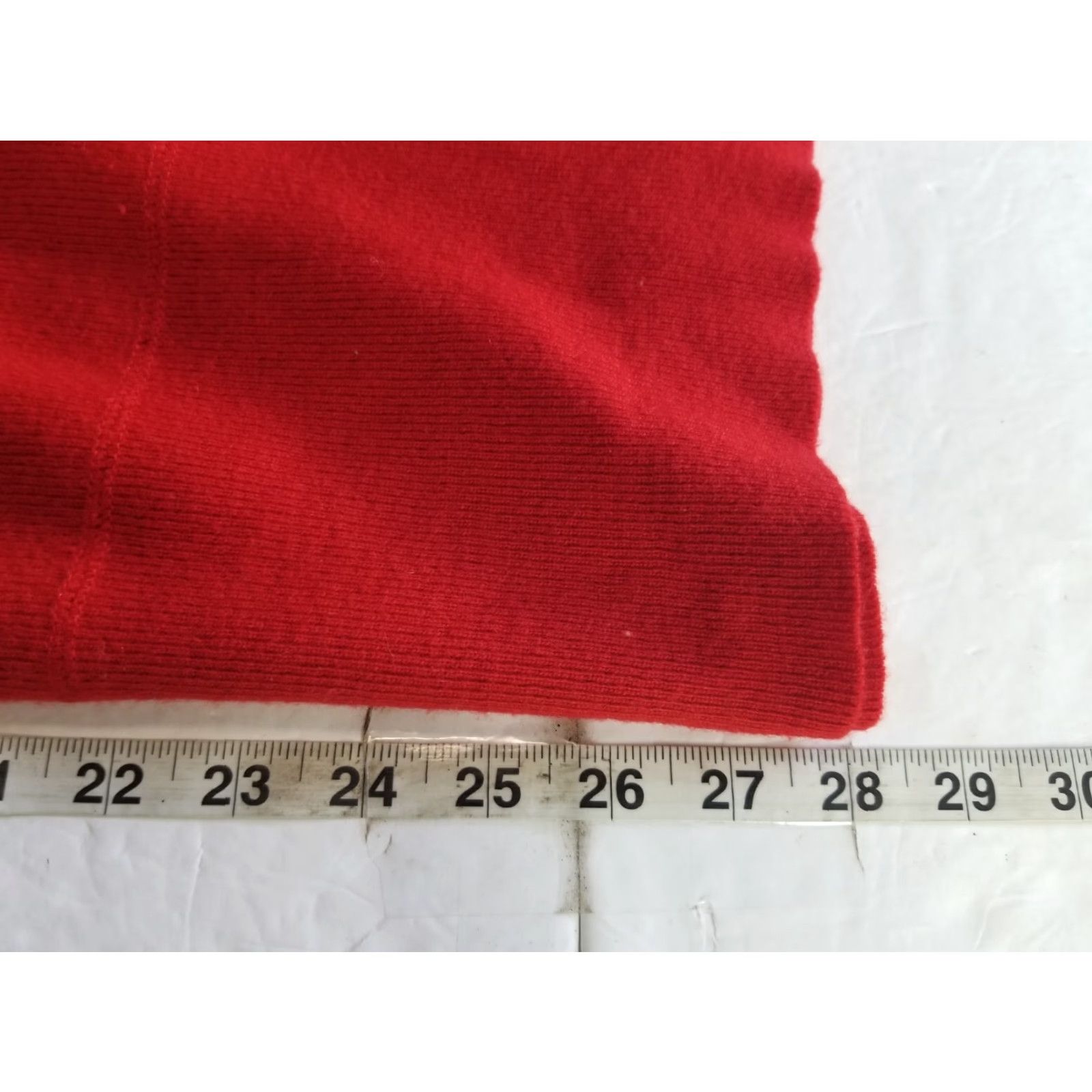 Vintage VINTAGE Belford Sweater Womens Small Red Crew Neck Long Sleeve 100% Cashmere Pullover Knit Long Size S / US 4 / IT 40 - 6 Thumbnail