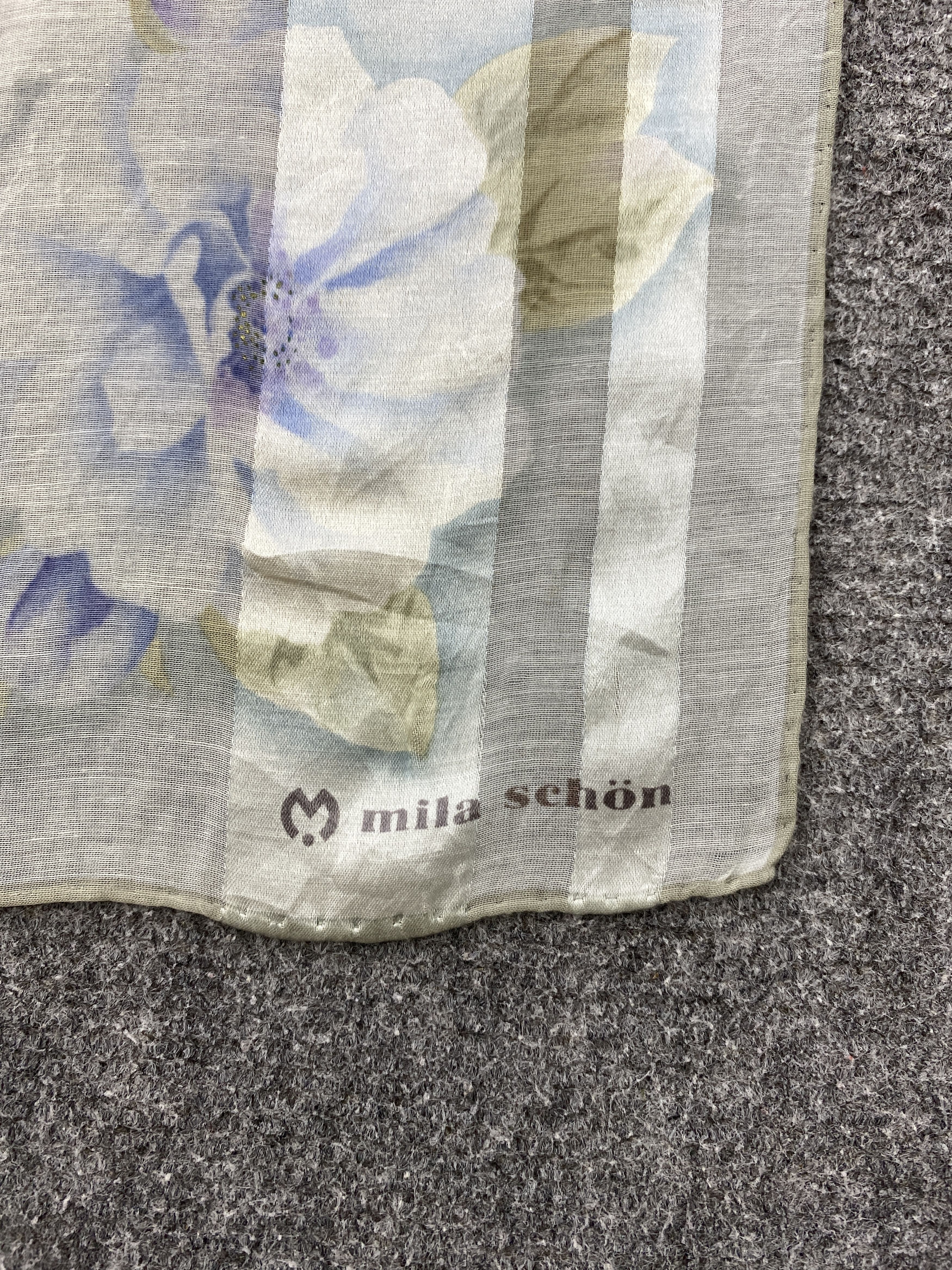 Vintage Mila Schon Handkerchief / Bandana / Neckerchief HKC0717 Size ONE SIZE - 5 Thumbnail